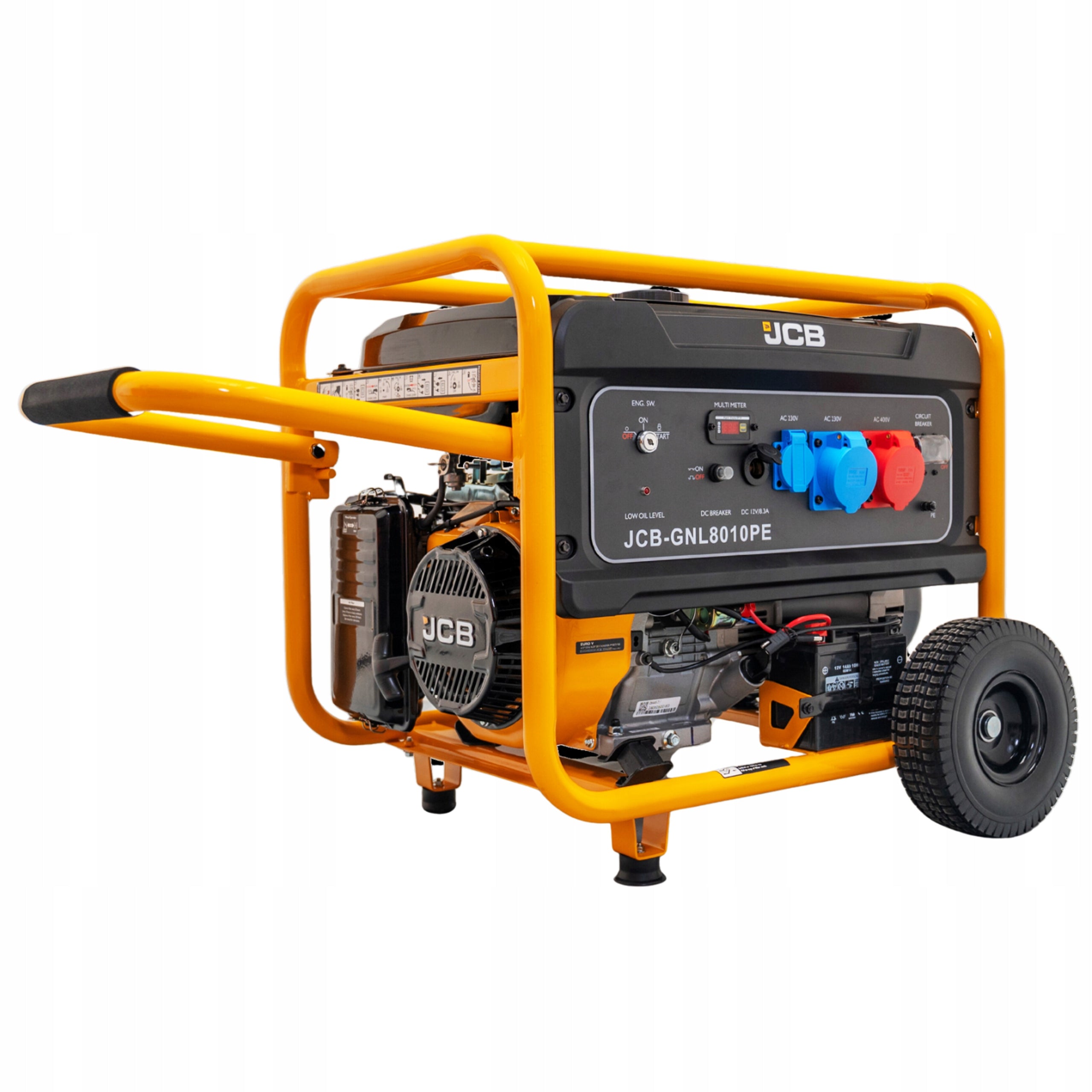 POWERFUL Combustion Unit JCB 7.9KW - 3 Phase (AVR, electric start)