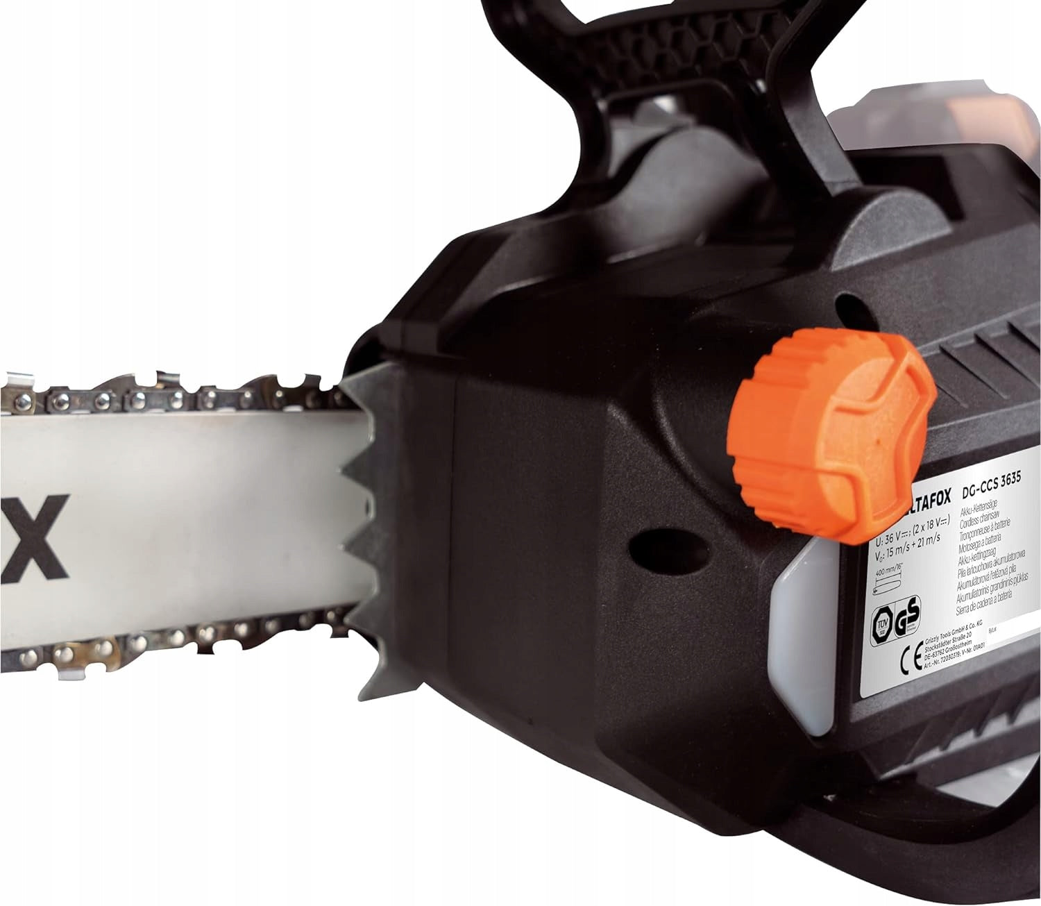 POWERFUL Cordless Saw Deltafox / GRIZZLY 40cm 18V / 36V or 20V / 40V Series DG-CCS 3635 SET