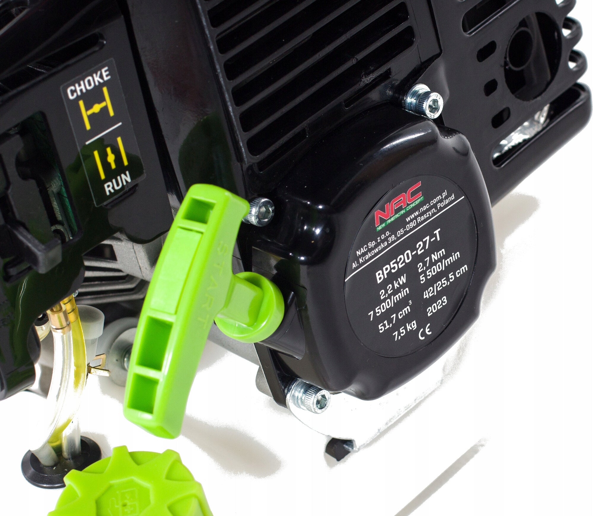 POWERFUL DIESEL SCYTHE NAC COMPACT 2,7 Km FREEBIE OIL FULL SET Manufacturer code BP520-27-T