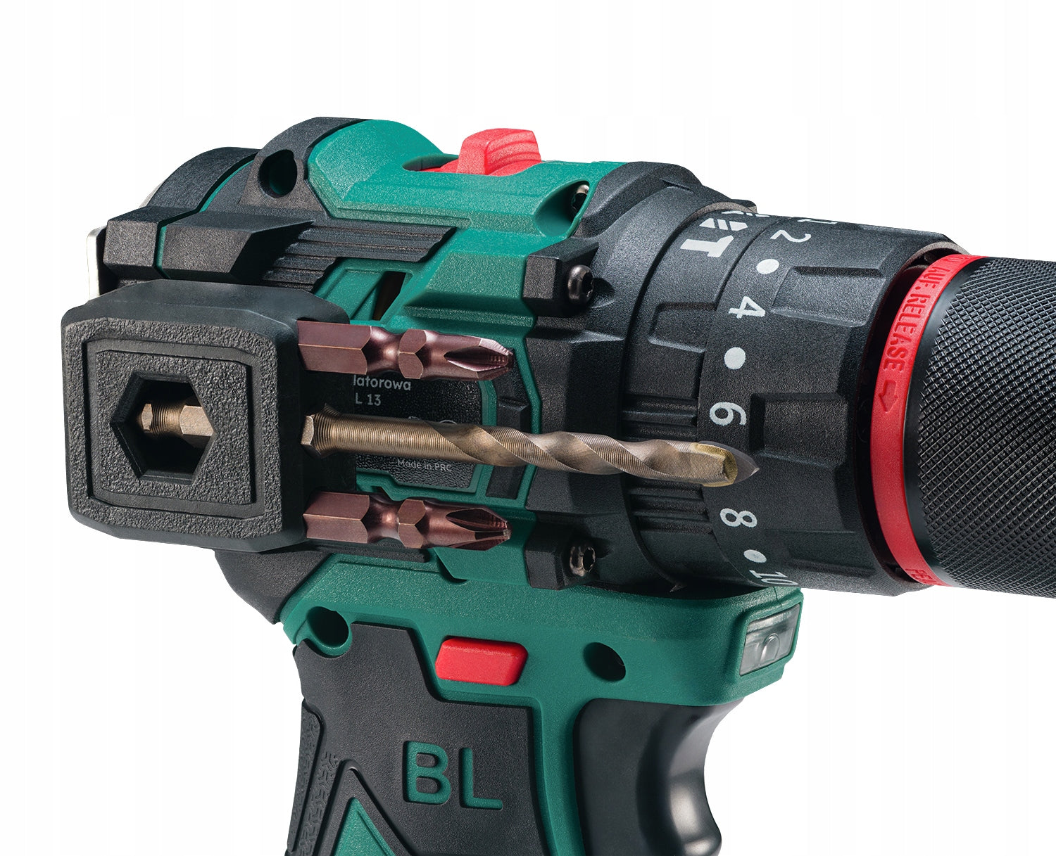 POWERFUL DRILL CORDLESS IMPACT DRIVER BRUSHLESS PRO 2xAKU 21V Number of batteries 2