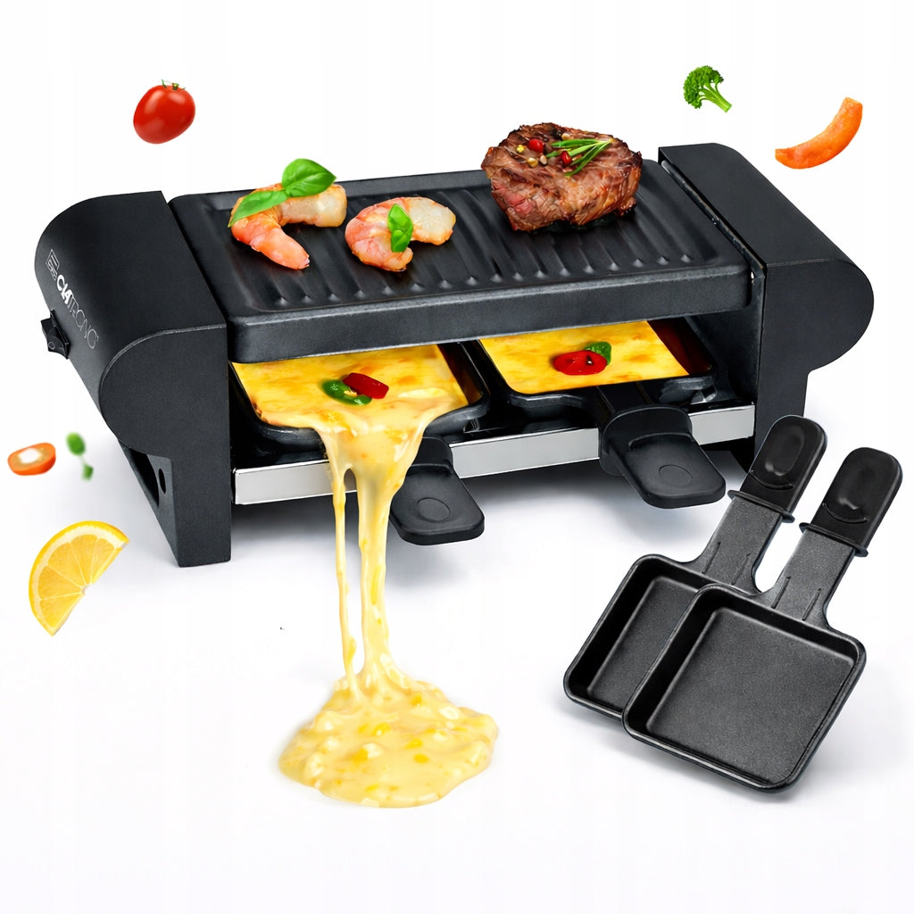 POWERFUL ELECTRIC GRILL TABLE TOASTER RACLETTE WITHOUT SMOKE