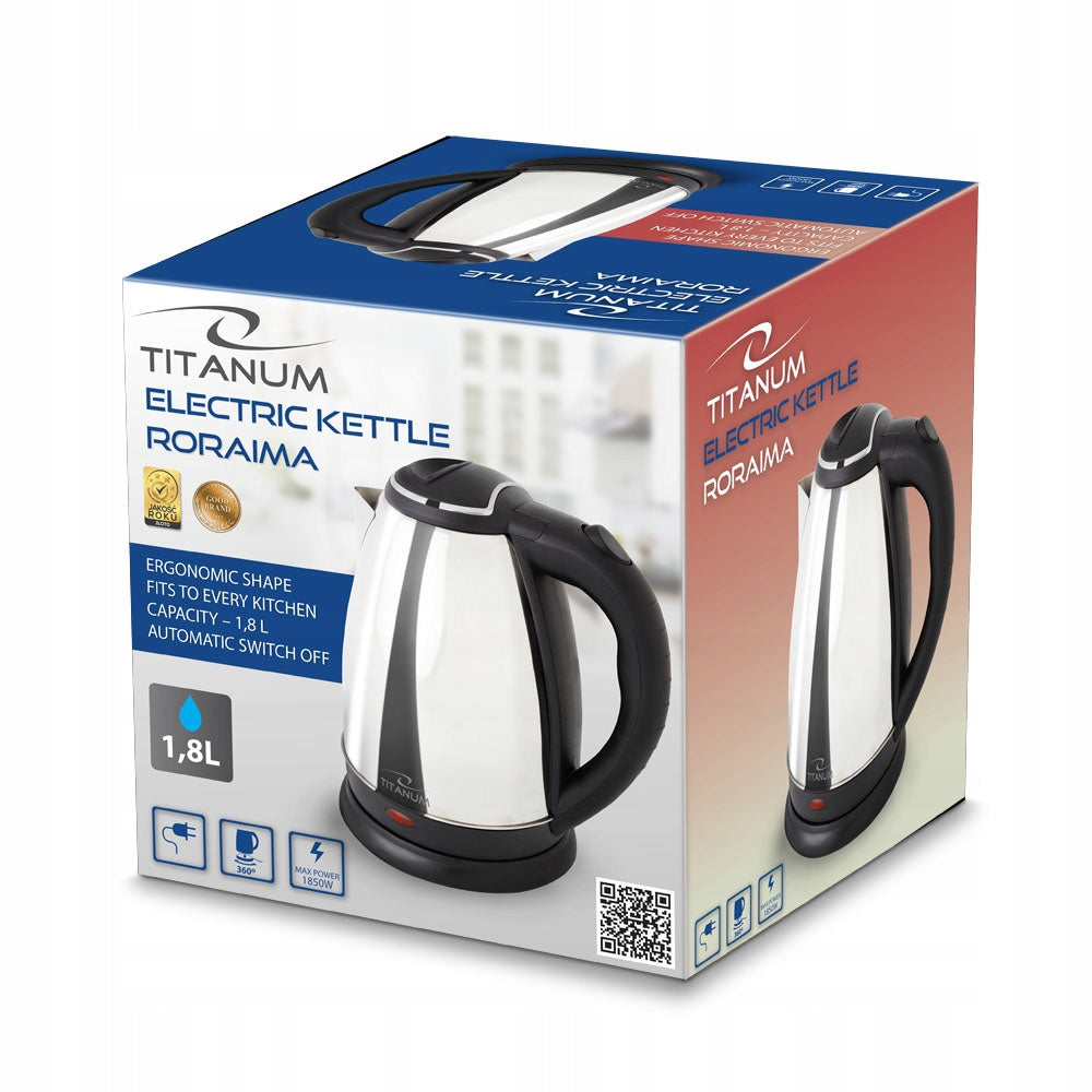 POWERFUL ELECTRIC KETTLE CORDLESS STEEL LARGE Manufacturer code EKK013K
