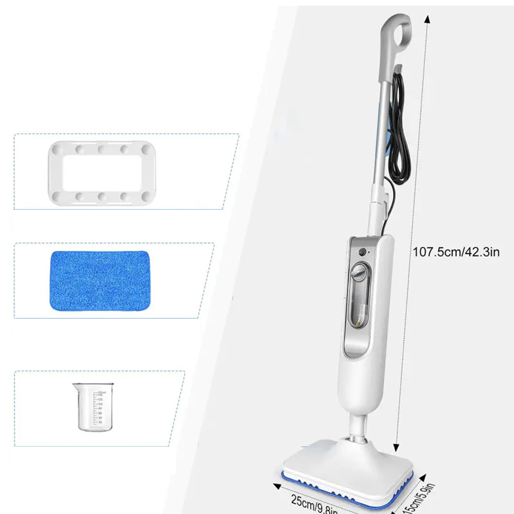 POWERFUL ELECTRIC STEAM MOP VACUUM CLEANER PREMIUM 1500W 380ML WITH ACCESSORIES Manufacturer code 6HG6356EU55