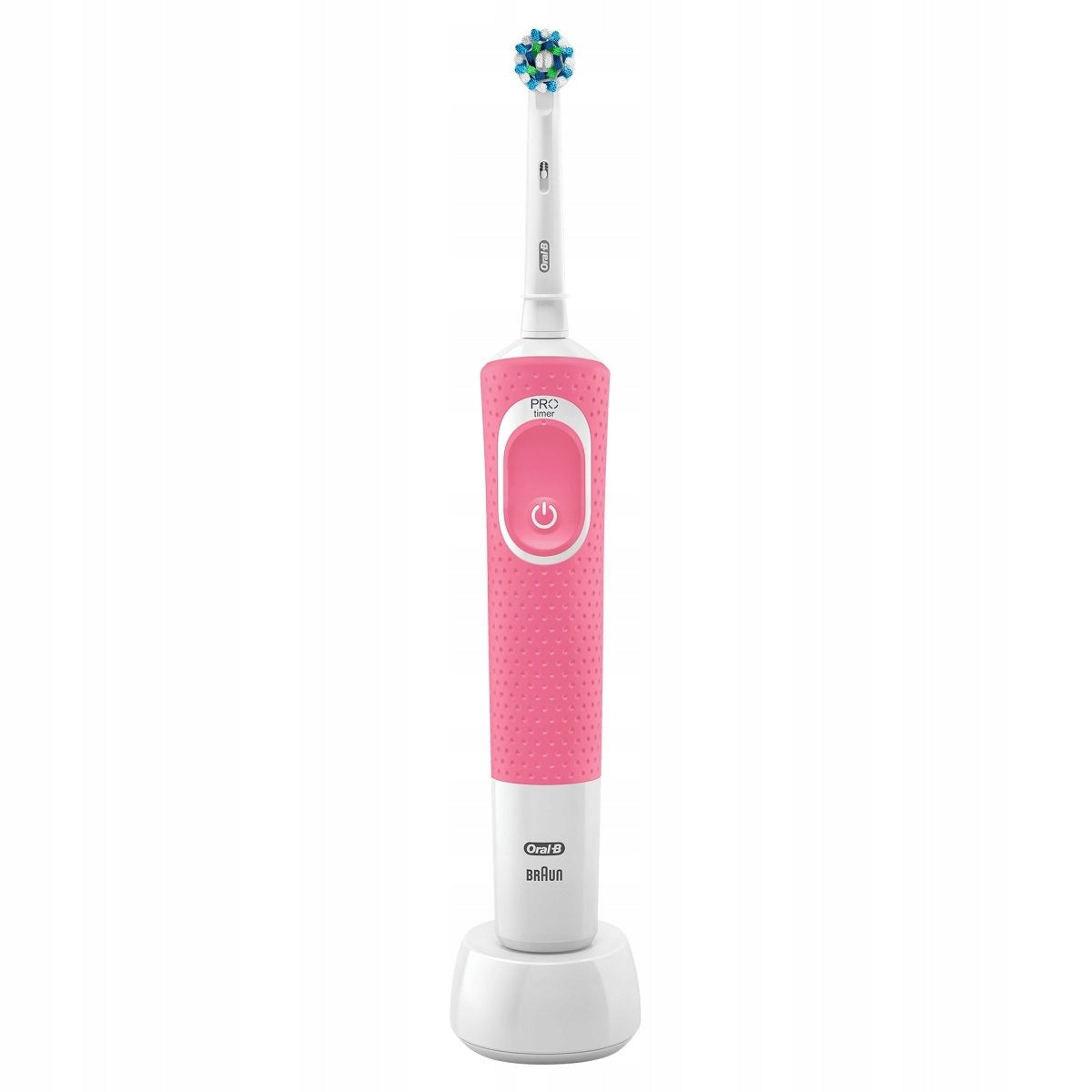 POWERFUL ELECTRIC TOOTHBRUSH CORDLESS ROTATING 3 CASE MODES Brand Oral-B
