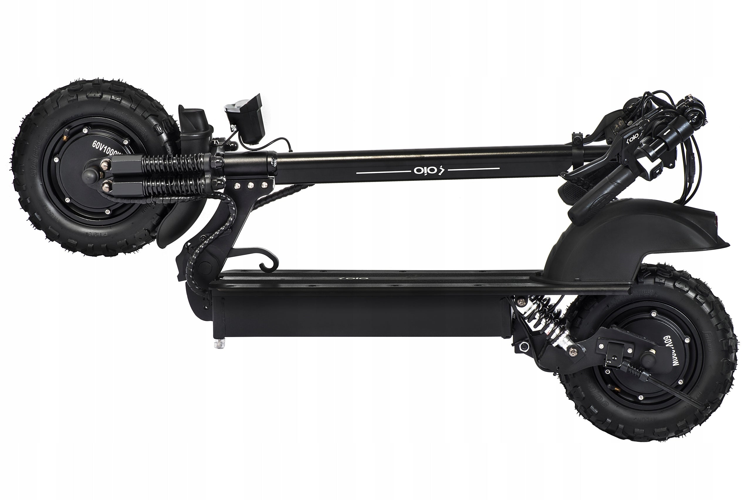 POWERFUL Electric Scooter OiO RT-12 Dual 60 V 15 AH 2x1000W SHOCK ABSORPTION Color black