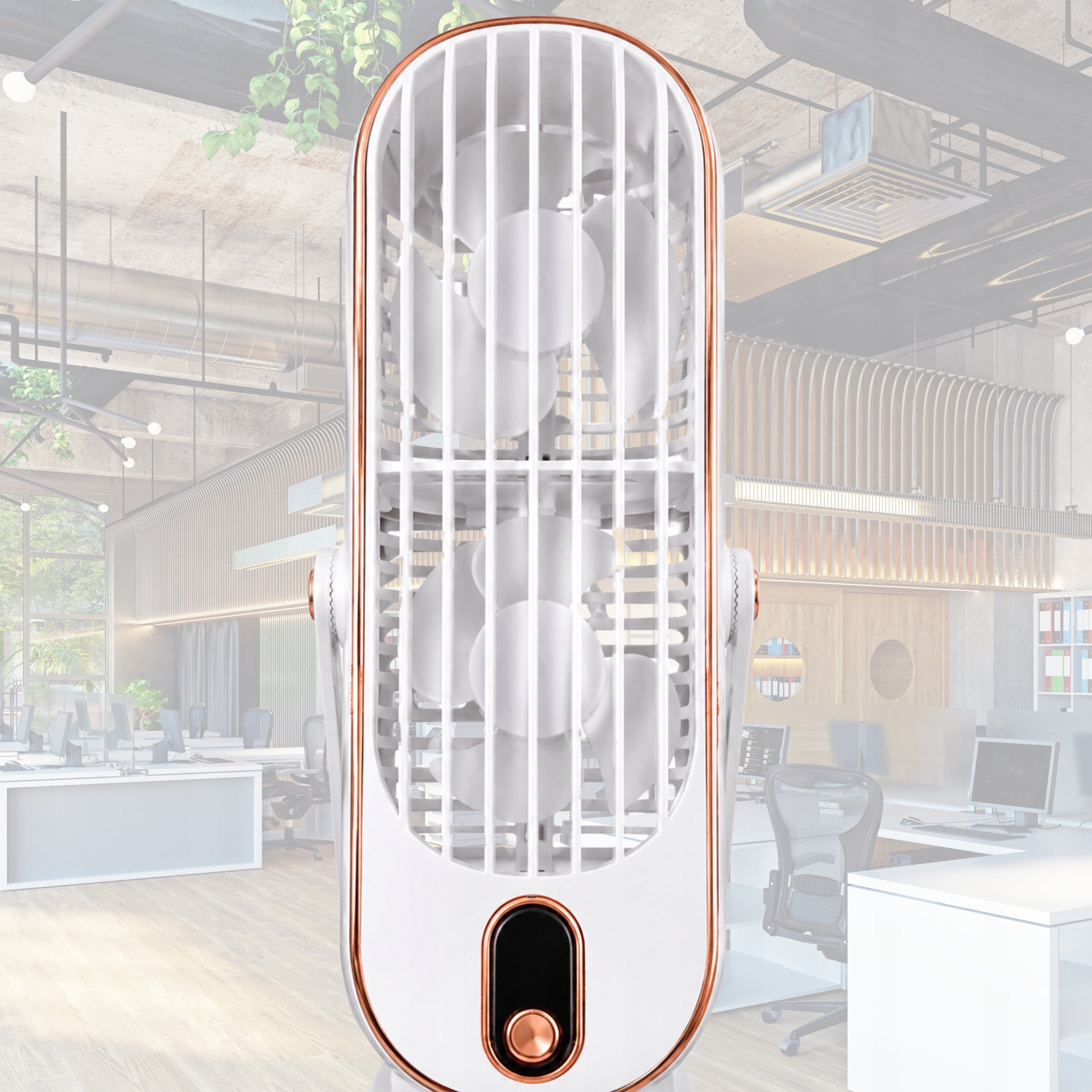 POWERFUL FAN DESK FAN STANDING COLUMN HOUSE USB FOR ACCUMULATOR Functions tilt angle adjustment