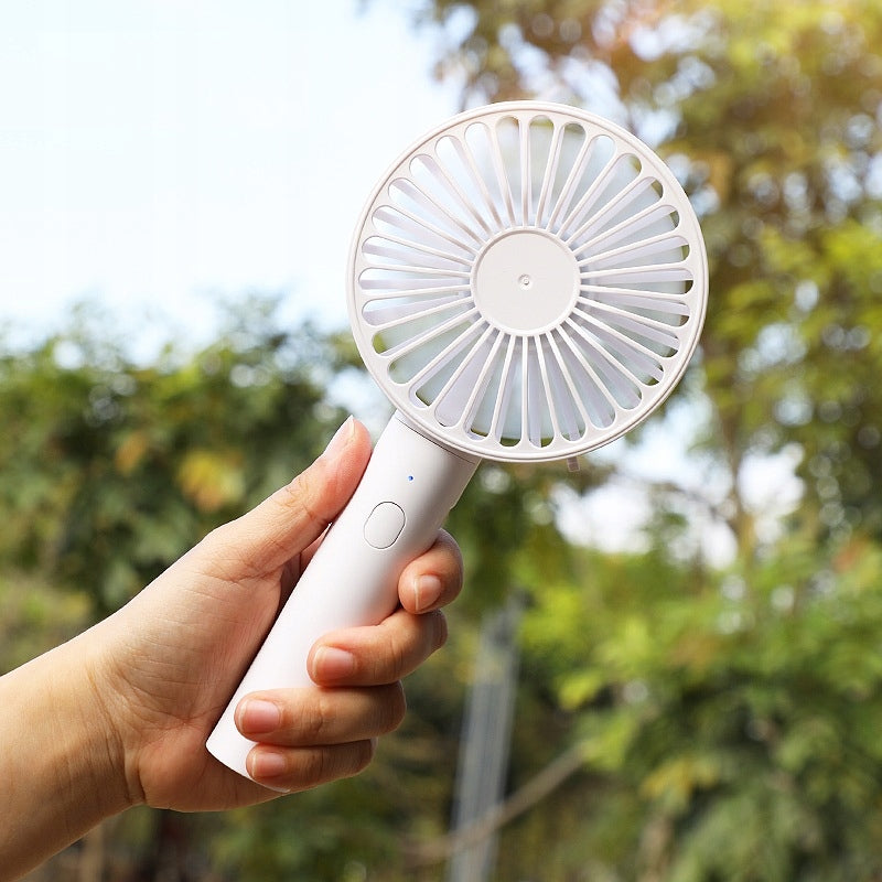 POWERFUL FAN HAND FAN FOLDABLE QUIET DESK WIRELESS USB-C Manufacturer code WENTYLATOR BIURKOWY WIATRAK MINI PRZENOŚNY