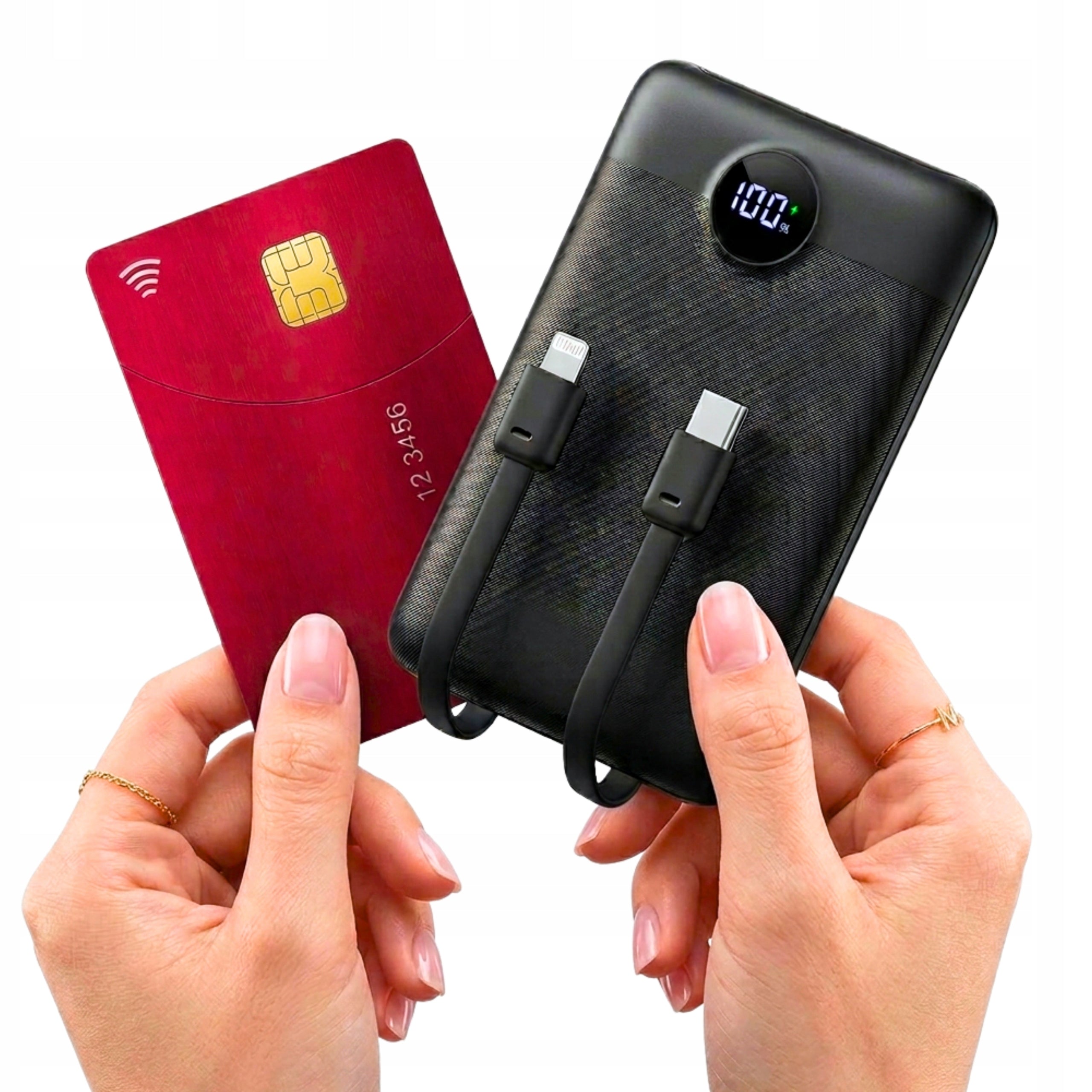 POWERFUL FAST TRAVEL POWERBANK 10000mAh 22,5W PD QC USB USB-C POWER BANK Packaging status original