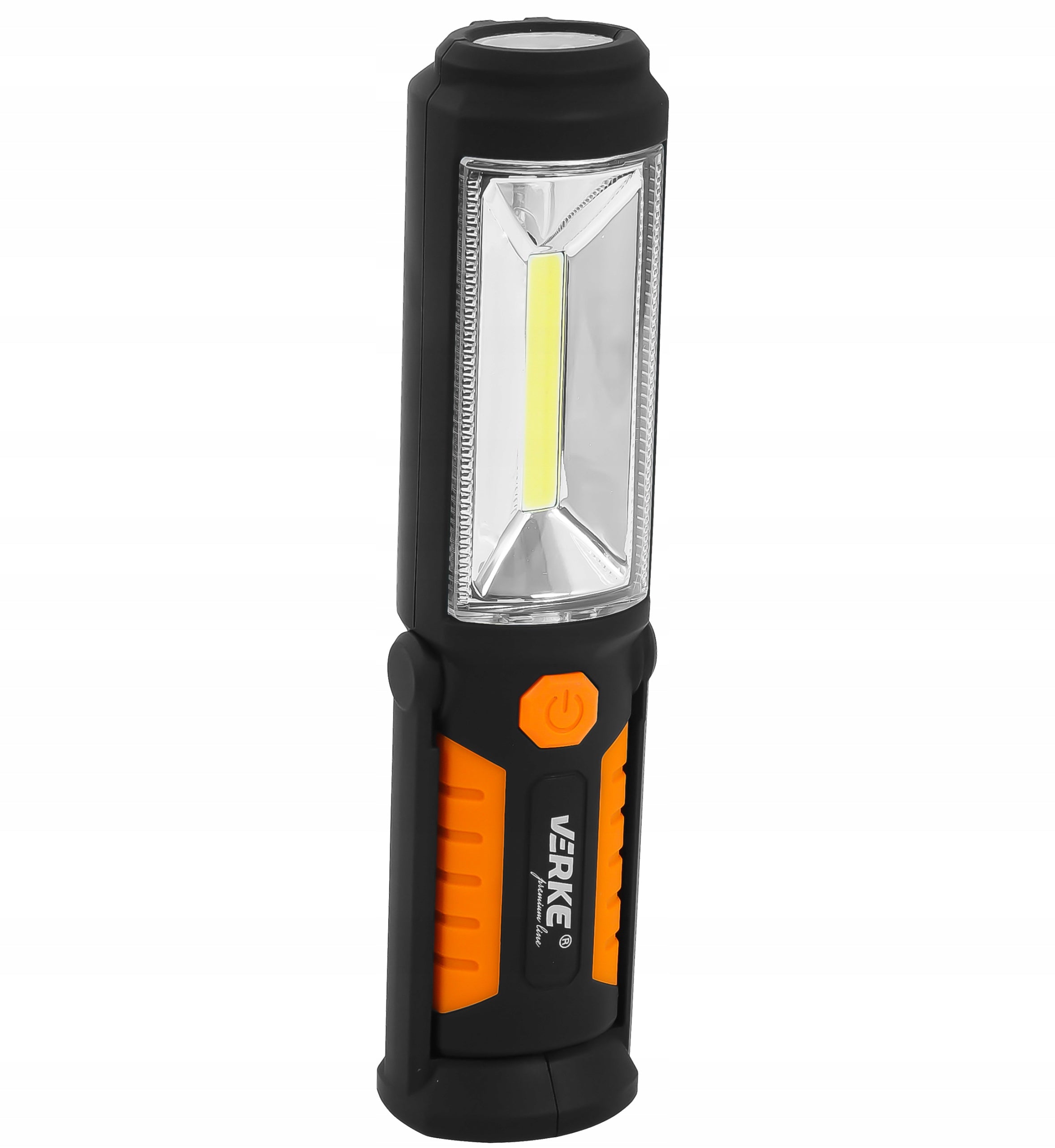 POWERFUL FLASHLIGHT WORKSHOP LAMP RECHARGEABLE LED LAMP COB HOOK MAGNET USB Brand Verke