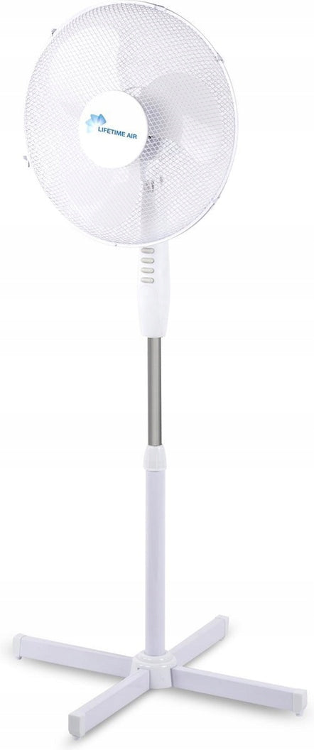 POWERFUL FLOOR STANDING FAN ADJUSTABLE ROTARY TIMER REMOTE CONTROL