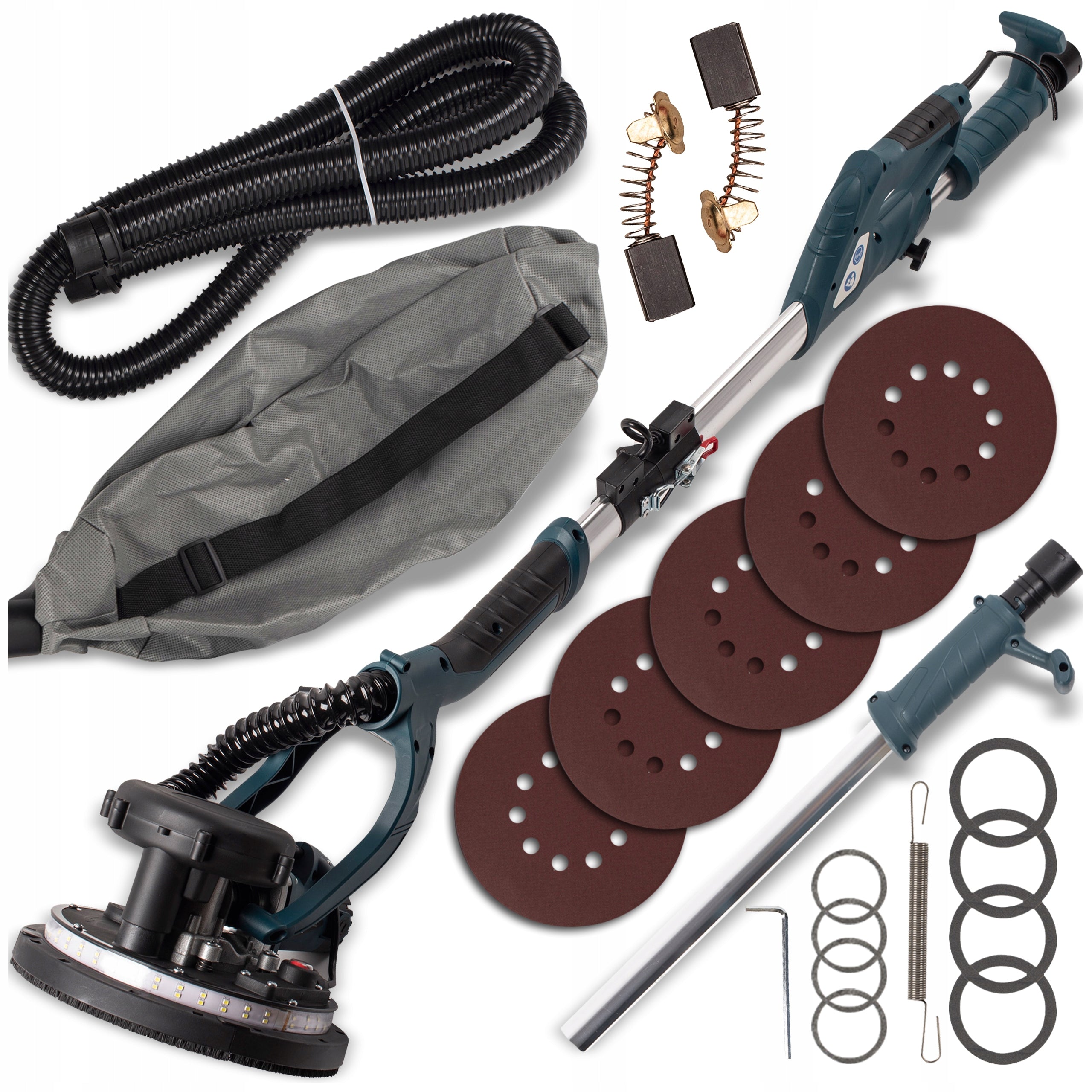 POWERFUL GYPSUM GRINDER GIRAFFE PLASTER LED 2200W + FREEBIE PAPER