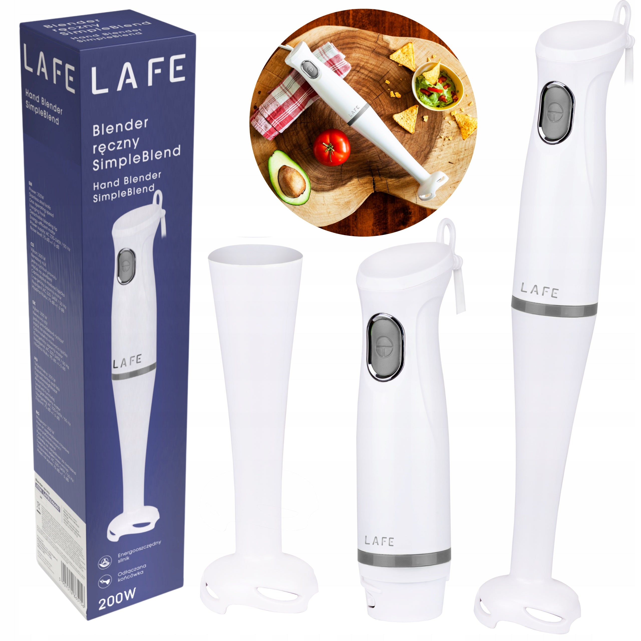 POWERFUL HAND BLENDER MULTIFUNCTION KITCHEN SHREDDER MIXER