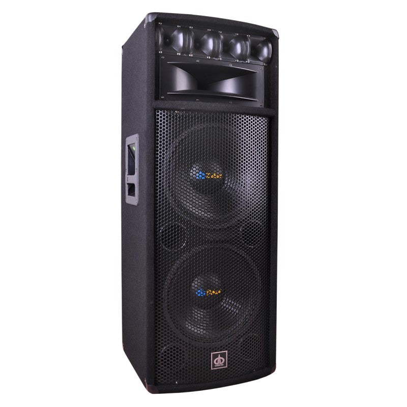 POWERFUL LARGE STAGE LOUDSPEAKERS 1600W 2 PCS WORTH SUPER BASS Packaging status original