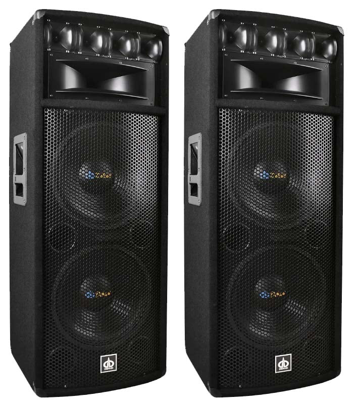 POWERFUL LARGE STAGE SPEAKERS 1600W SOLID SUPER BASS 2x30CM