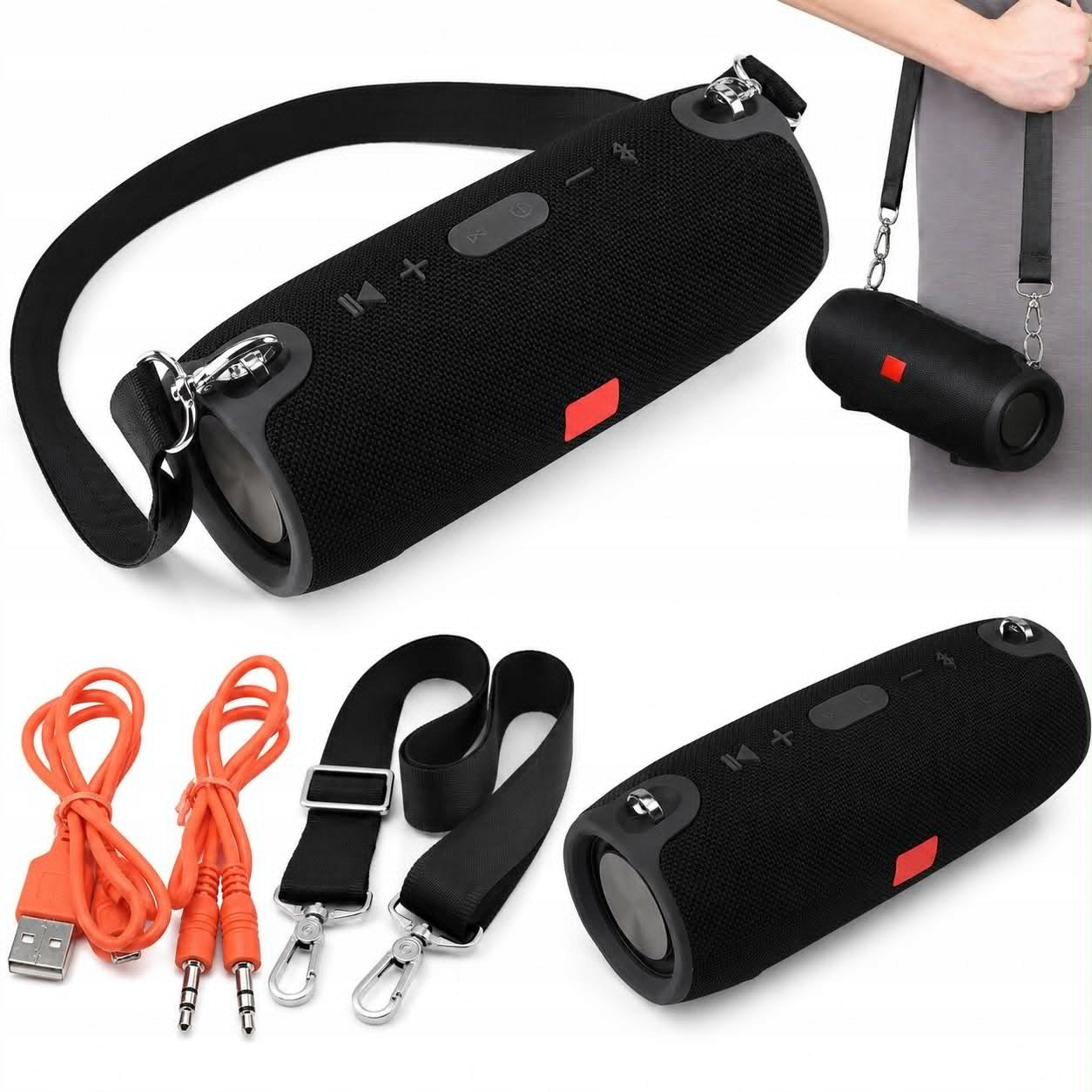 POWERFUL MOBILE SPEAKER WIRELESS SOLID CLEAR SOUND RADIO FM MOBILE Packaging status original