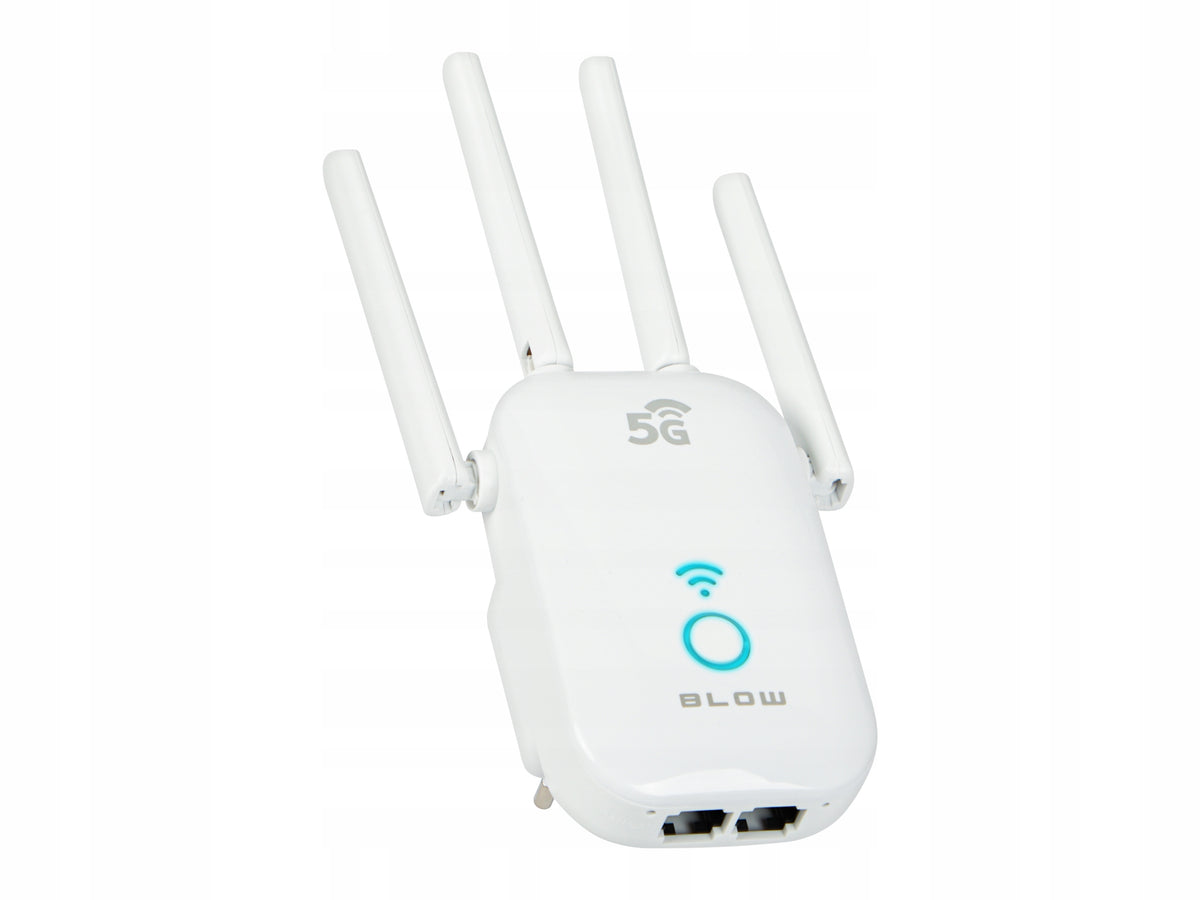 POWERFUL NETWORK WI-FI SIGNAL AMPLIFIER 1200Mbps REPEATER 5G 2.4 5GHZ WPS WIFI Packaging status original