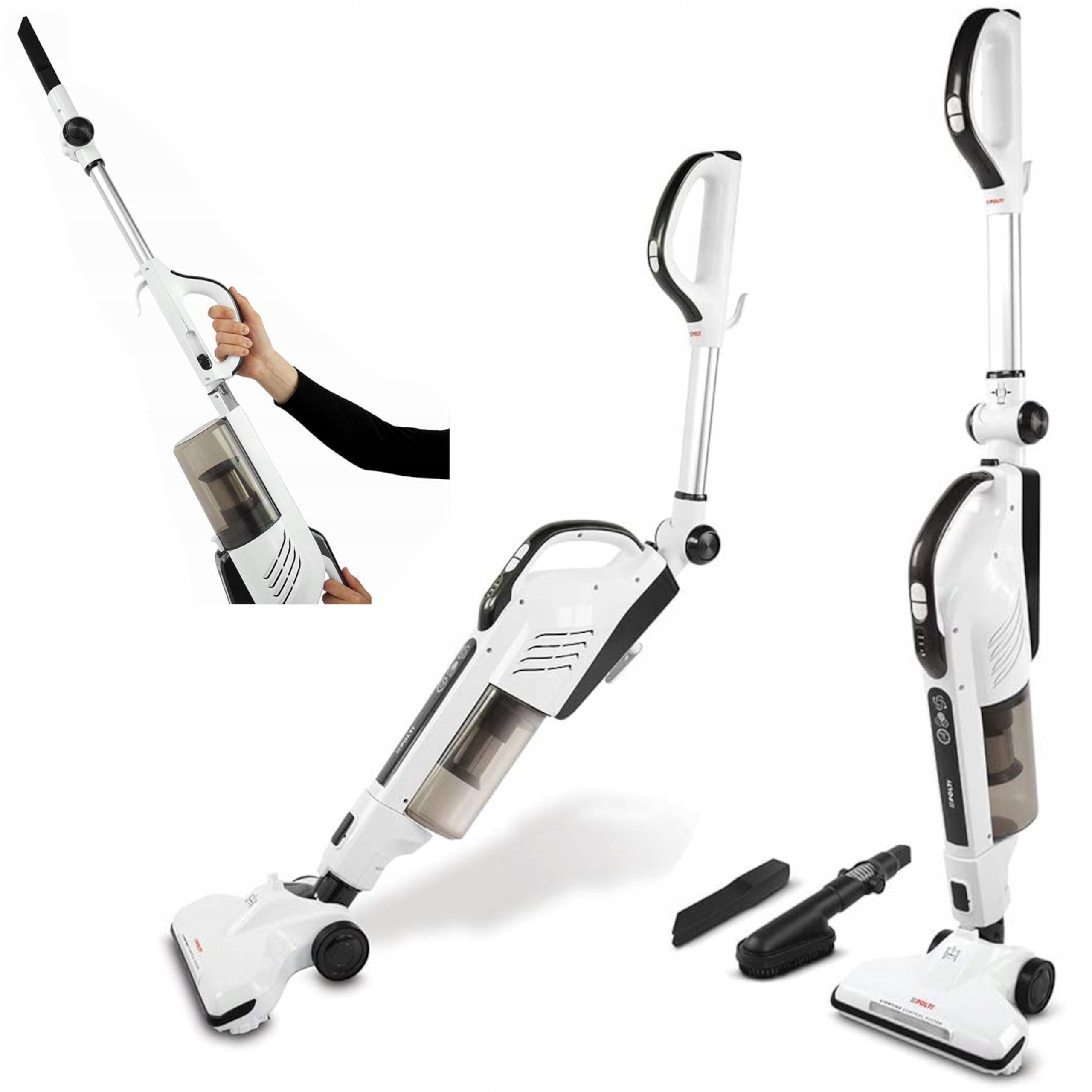 POWERFUL POLTI Light & Clean BAGLESS CYCLONE HEPA VACUUM CLEANER