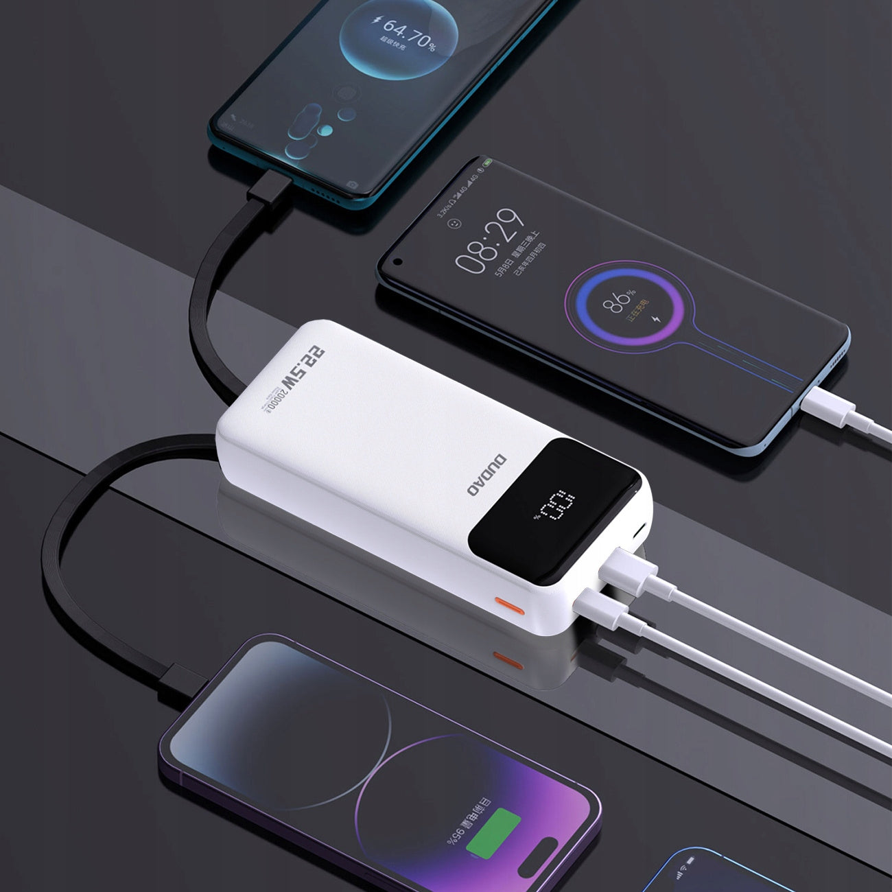 POWERFUL POWERBANK 20000mAh FAST CHARGING 22.5W USB-C + 20W CABLE FREEBIE Manufacturer code 6977196682447