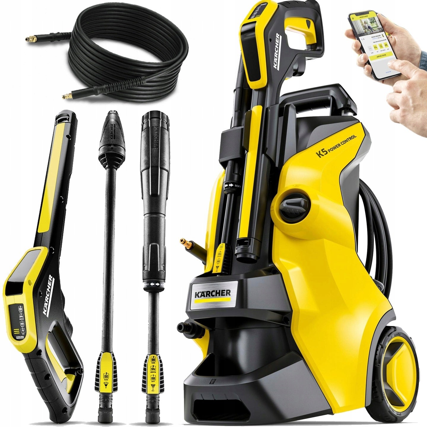 POWERFUL PRESSURE WASHER KARCHER K 5 TURBO 2500W 145 BAR MODEL 2026 GIANT