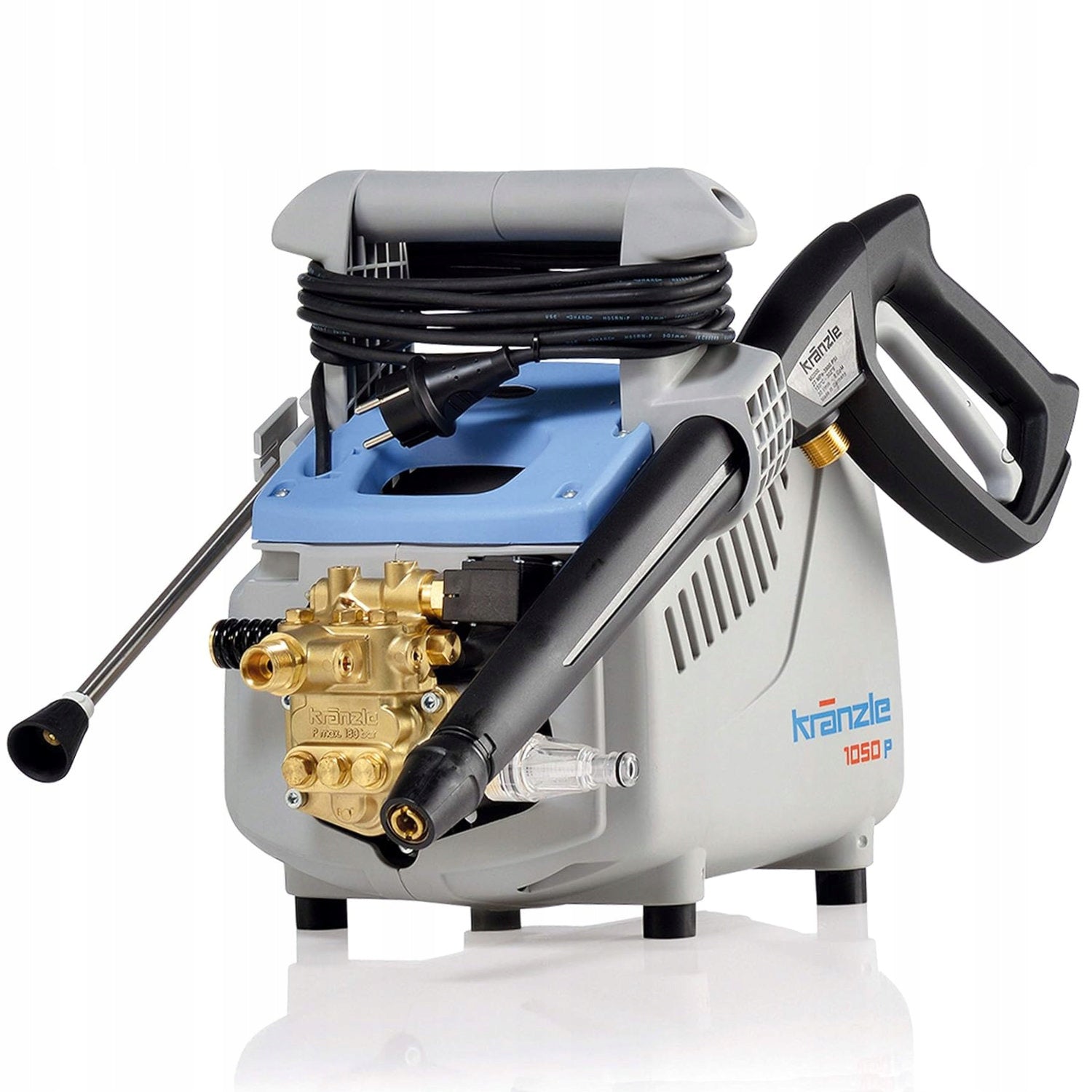 POWERFUL PRESSURE WASHER KRANZLE K 1050 P - 49501, 230V, 130BAR, POWER NOZZLE