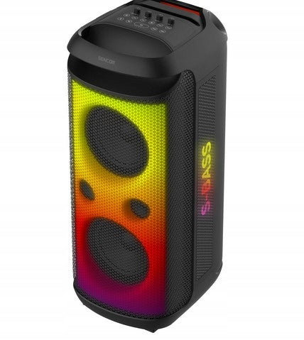 POWERFUL Party Speaker Sencor Partycon Boost Waterproof IPX4 250W 6000mAh Brand Sencor