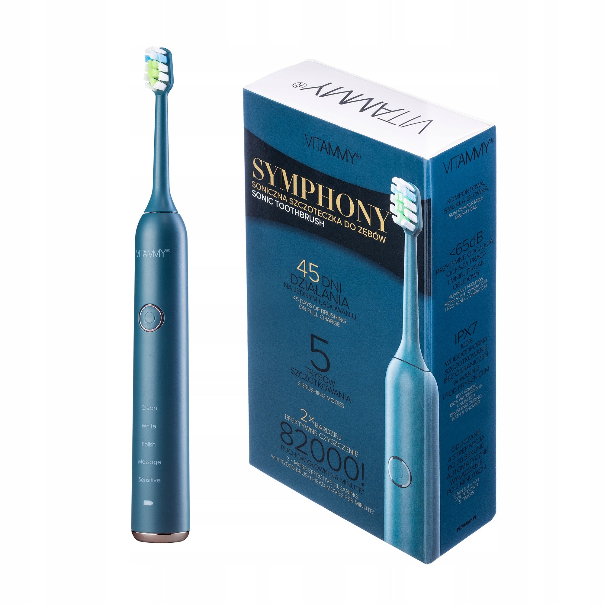 POWERFUL RECHARGEABLE SONIC TOOTHBRUSH TIMER SPEED CONTROL 5 MODES Brand no brand