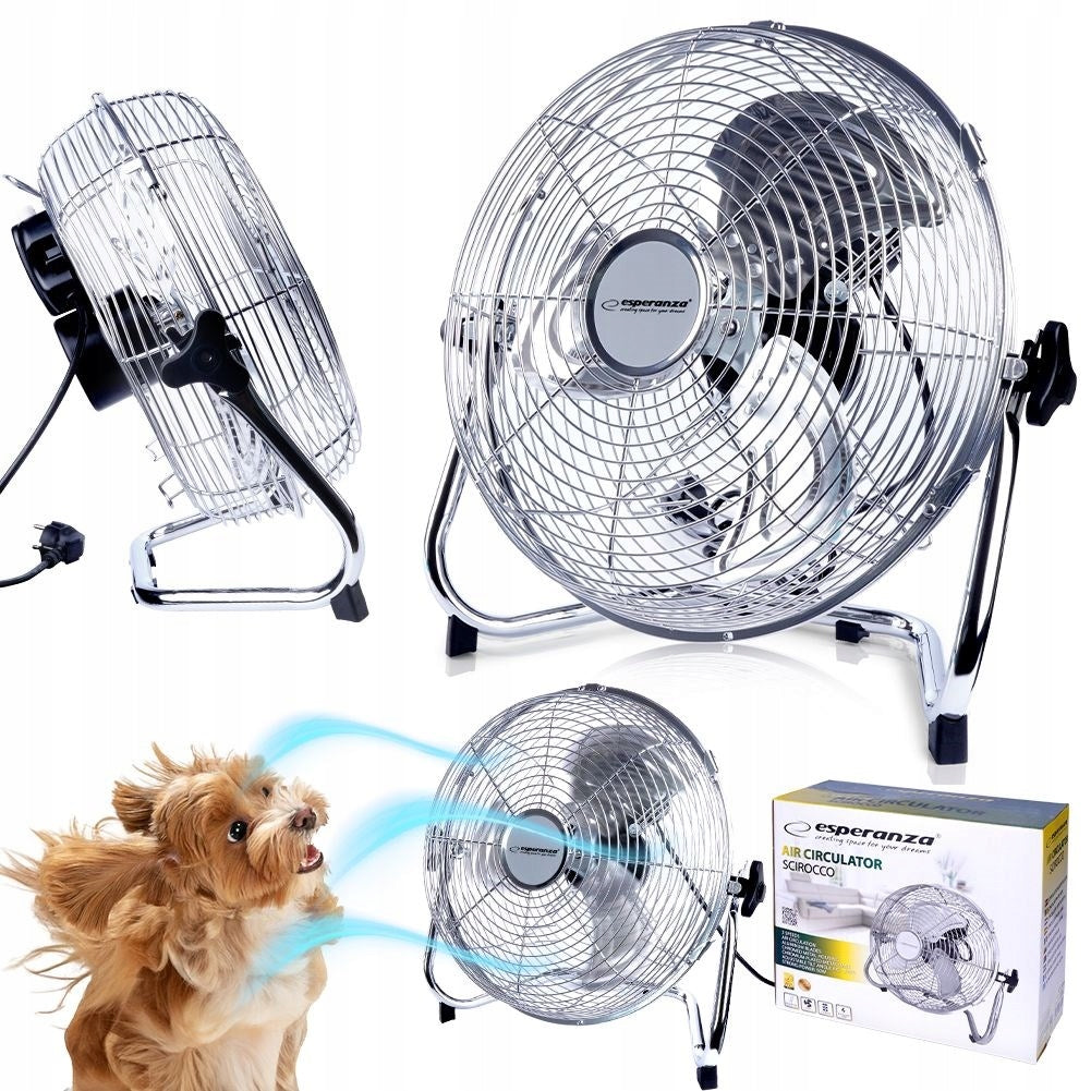 POWERFUL STANDING FAN CIRCULATOR AIR FLOOR FAN ADJUSTABLE