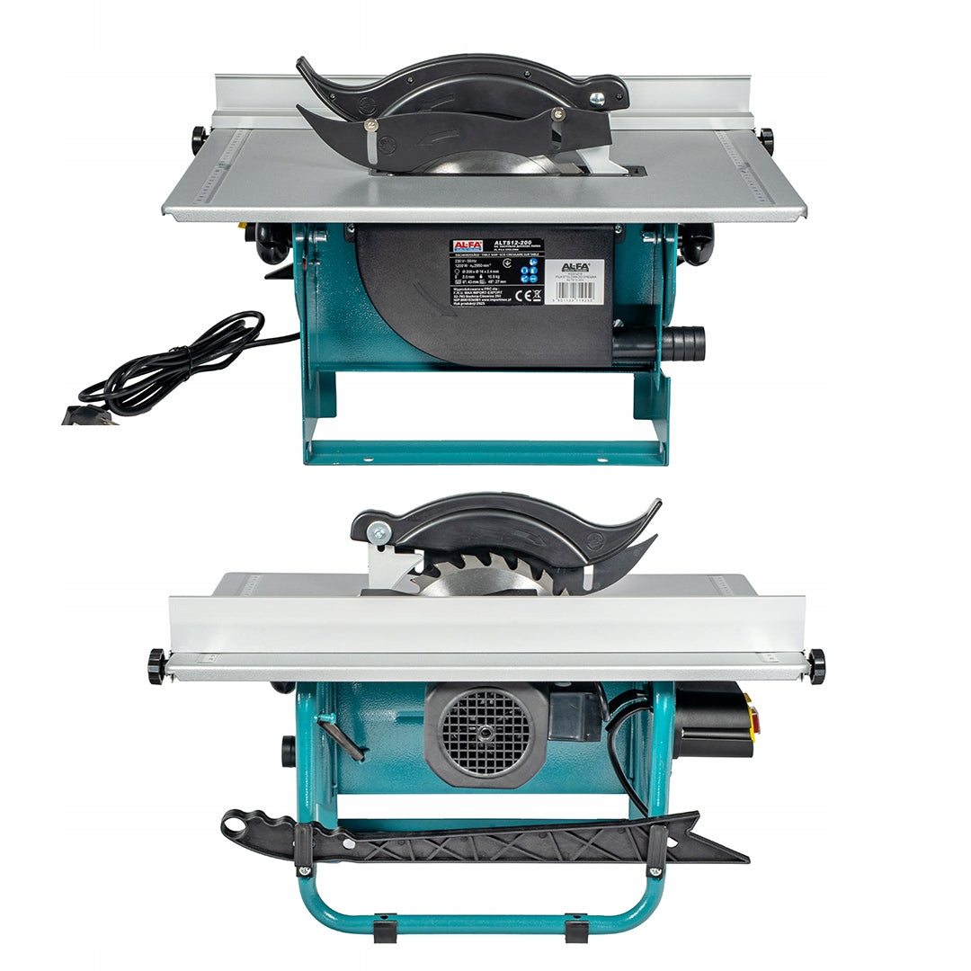 POWERFUL TABLE SAW COUNTRY AL-FA wood circular saw 1200W Brand AL-FA