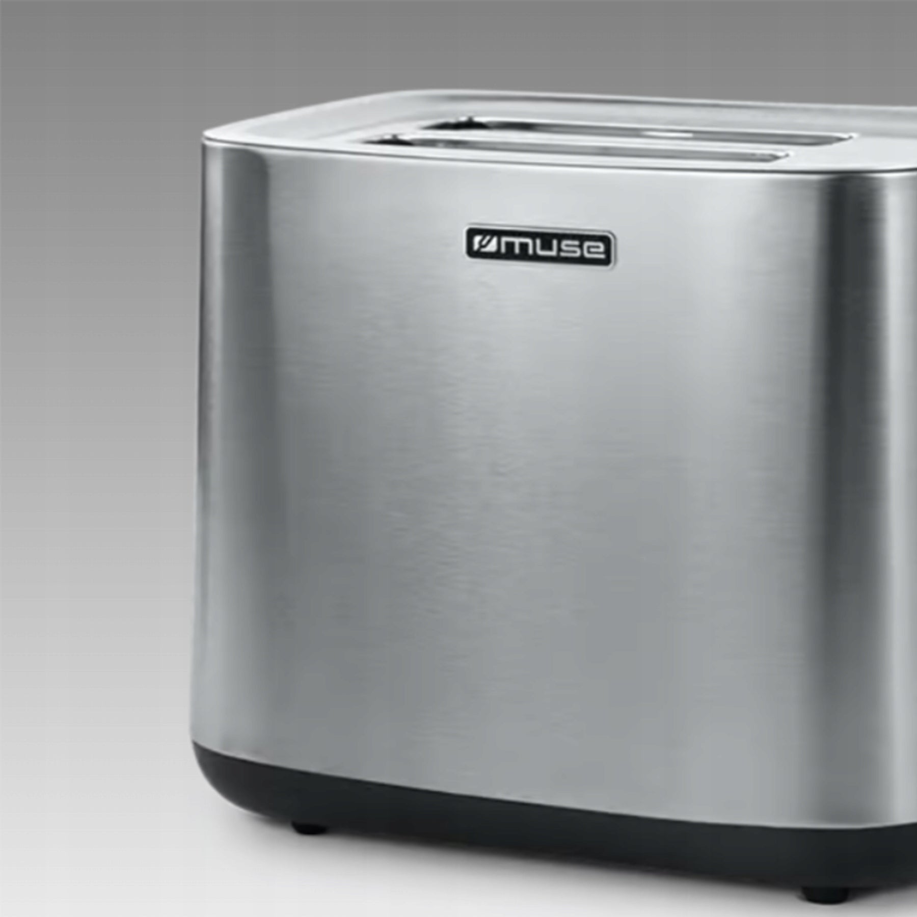 POWERFUL TOASTER 1000W 6 temperature settings STAINLESS STEEL MUSE MS-115BS Brand Muse