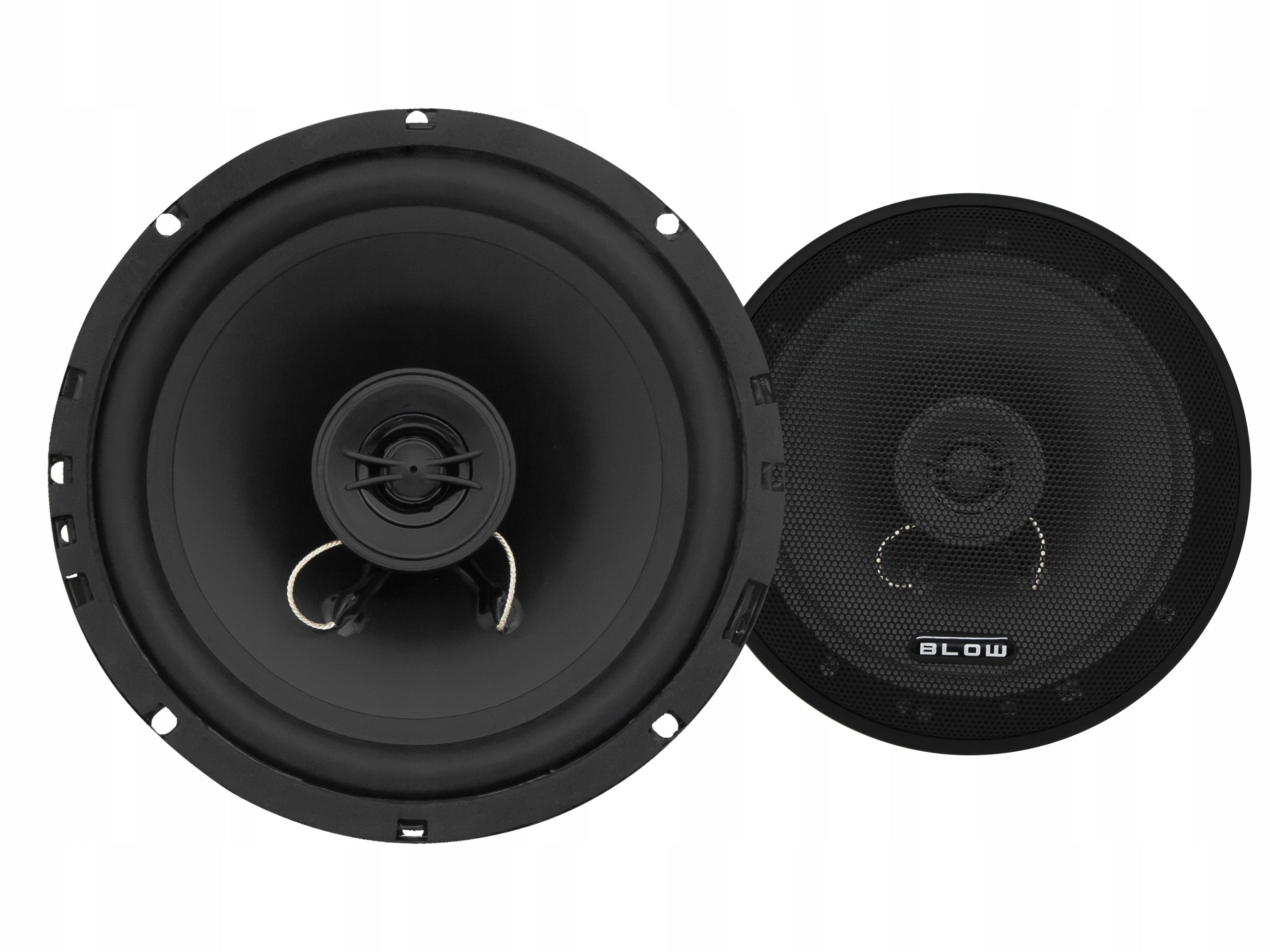 POWERFUL TWO-WAY CAR SPEAKERS 120W 165mm SLIM BUS GRILLE SET Manufacturer code WH-1617 SLIM