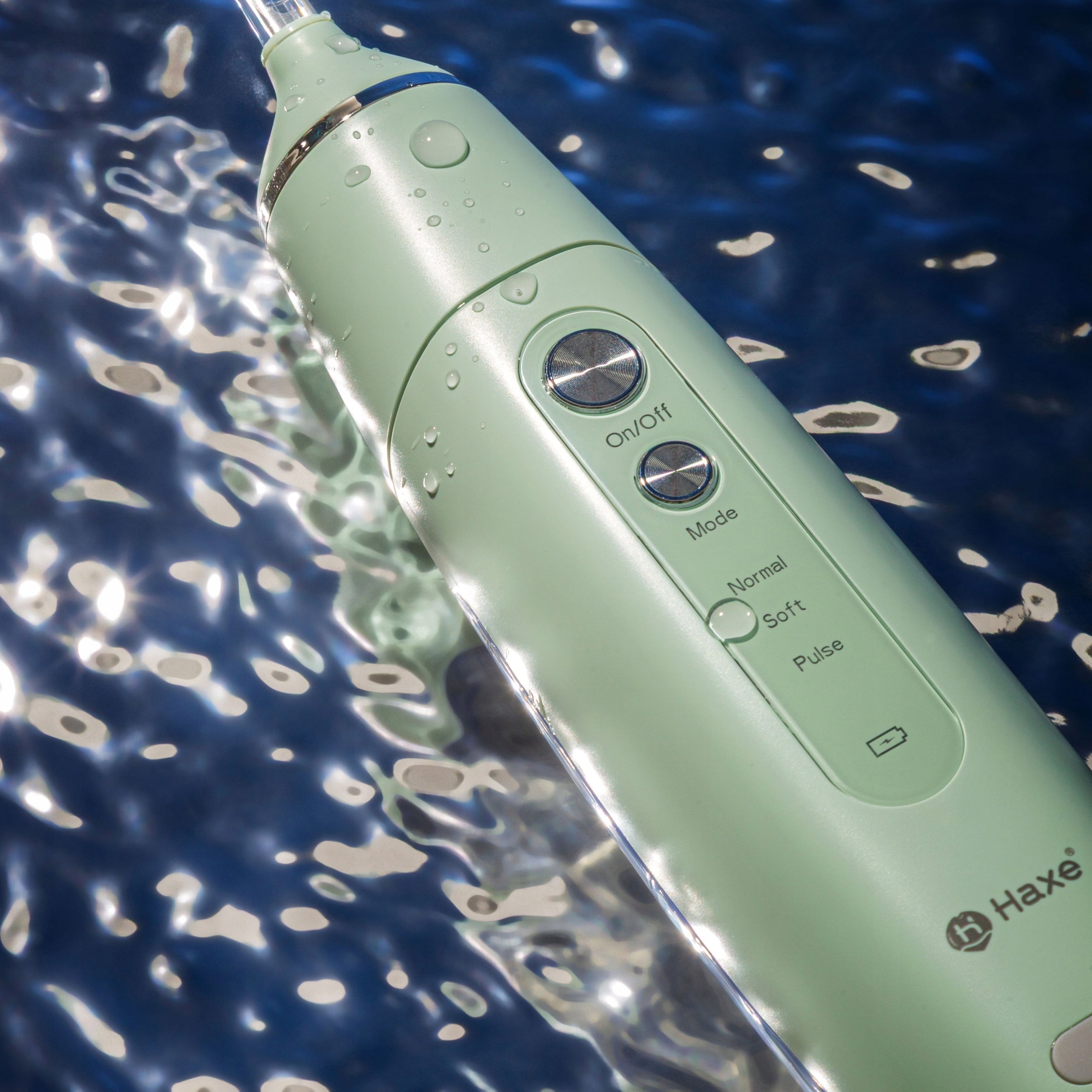 POWERFUL Tooth Irrigator HAXE Wireless Dental 3 MODES 4 NOZZLES PRO Manufacturer code Stylowy profesjonalny jamy ustnej pulsacyjny