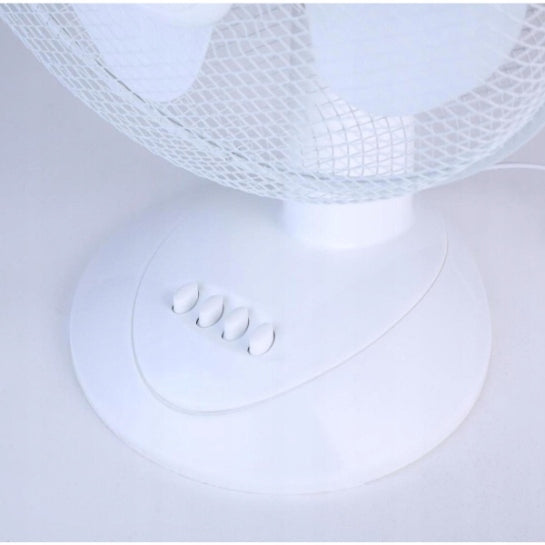POWERFUL Windmill Desk FAN Table 30cm OSCILLATIONS 45W Brand Perel
