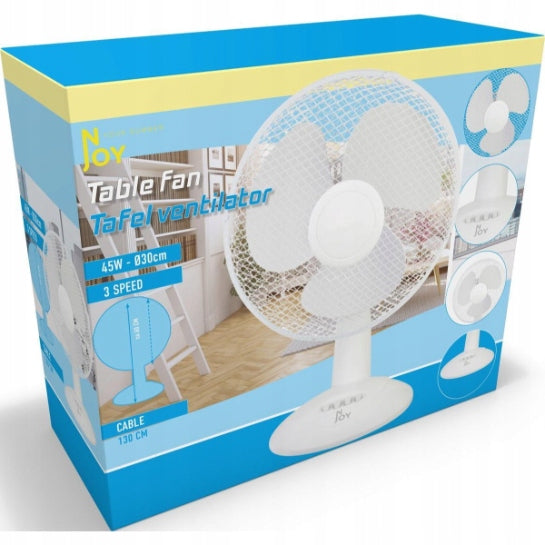 POWERFUL Windmill Desk FAN Table 30cm OSCILLATIONS 45W Manufacturer code 62950