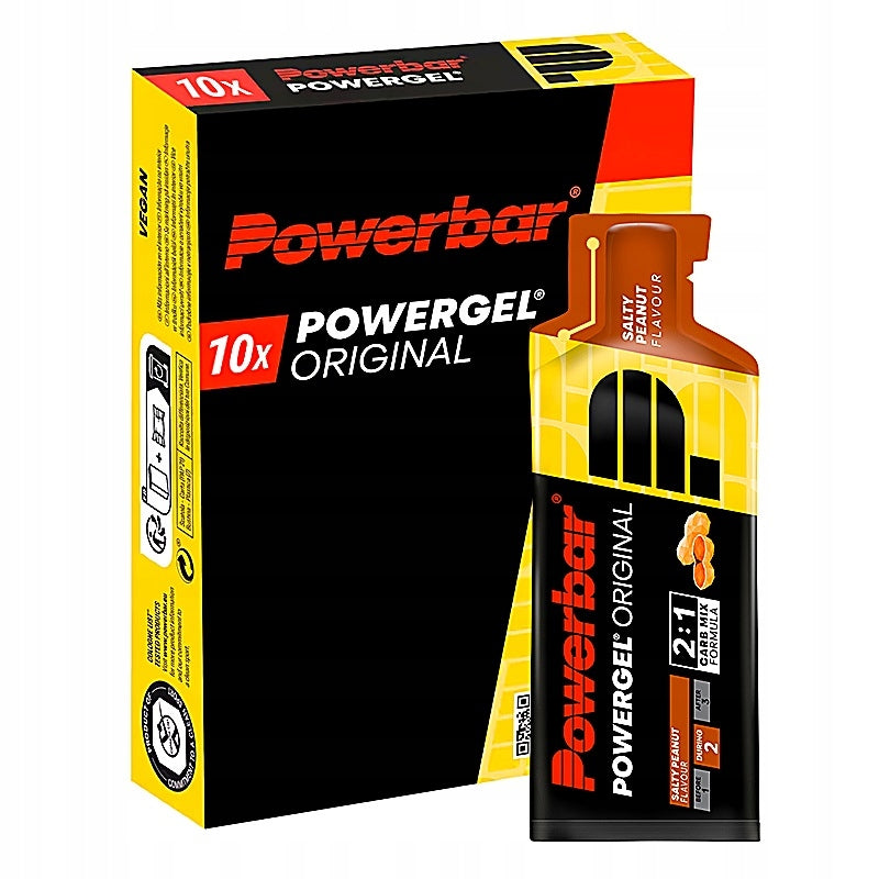 POWERGEL Energy Gel 41g – 26 g carbons/gel Dextrose ,Fructose 2:1, Sodium