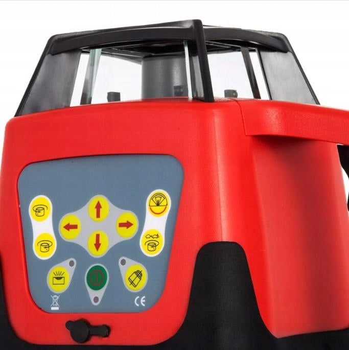 POZIOMNICA LASEROWA ,Czerwowa,4D 360° 16 LINII KRZYŻOWA + STATYW,Wyraźnie Manufacturer code 8HSPY-RED000V2