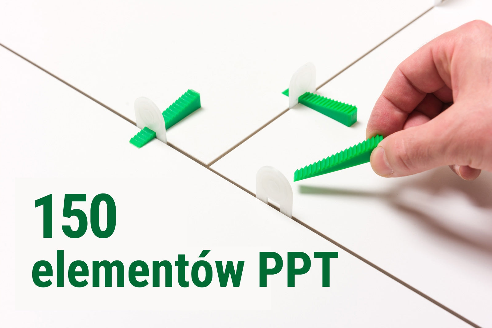 PPT tile leveling clips 150 pcs 1,5 mm