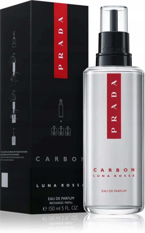 PRADA LUNA ROSSA CARBON EAU DE PARFUM 150ML FILLING