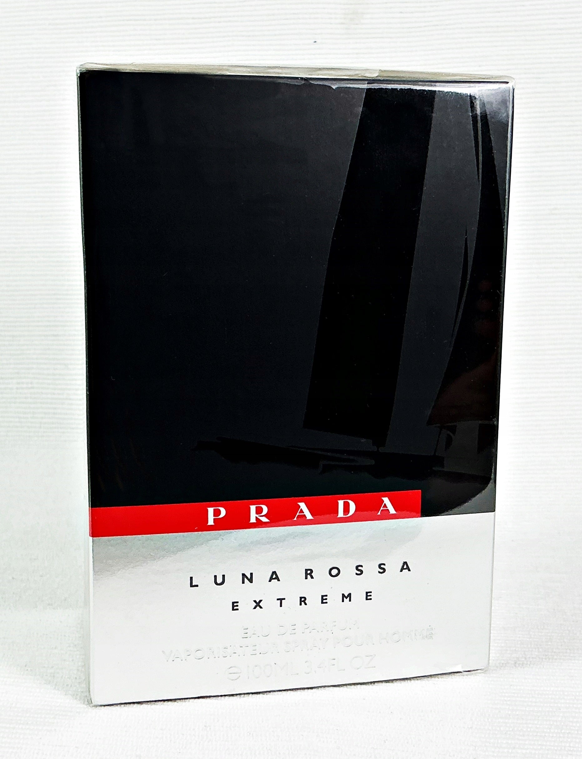 PRADA LUNA ROSSA EXTREME 100 ML EAU DE PARFUM UNIQUE Packaging status original