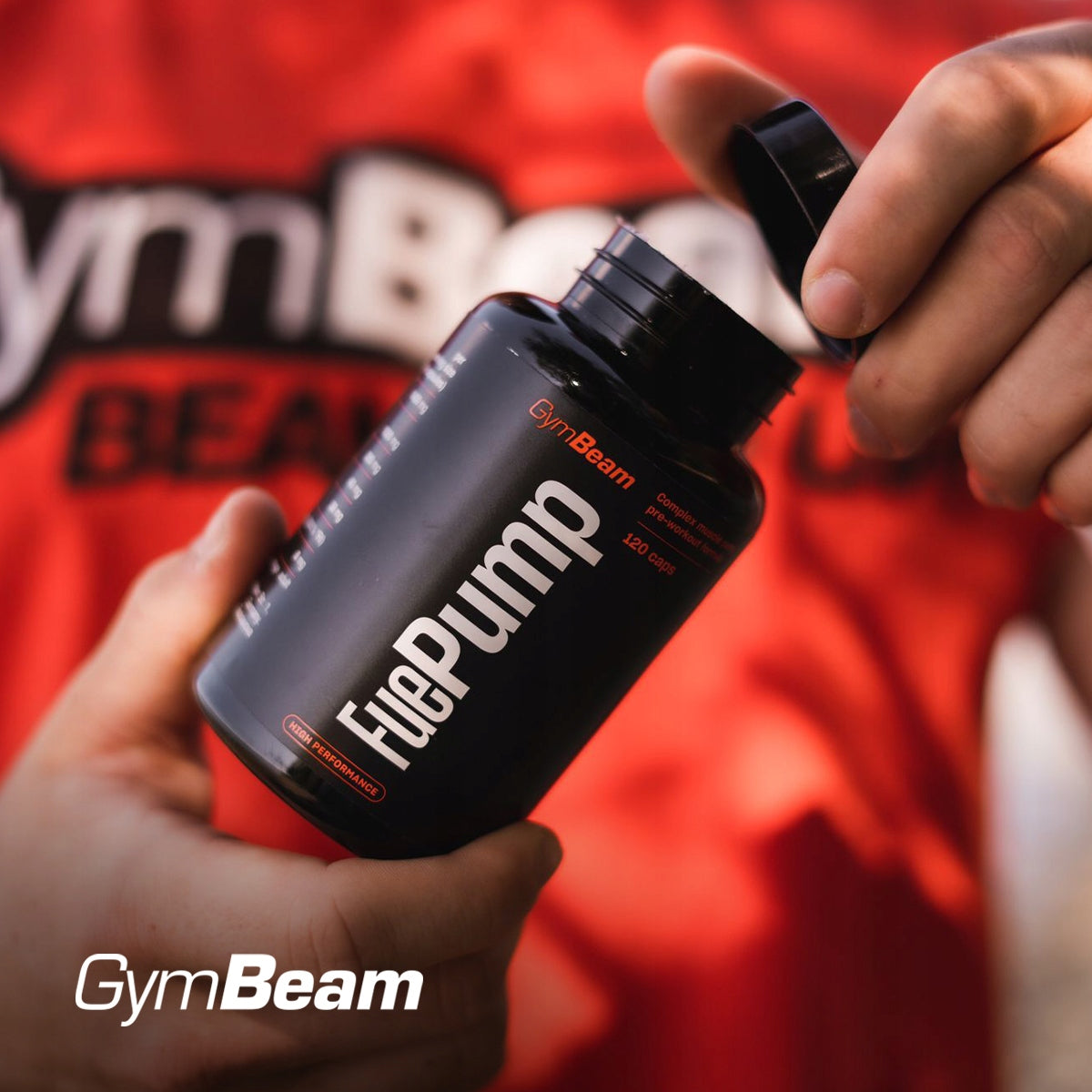 PRE-WORKOUT AMINO ACIDS FUEPUMP COMPLEX WITHOUT CAFFEINE - GymBeam 120 caps Manufacturer code Przedtreningówka FuePump - GymBeam