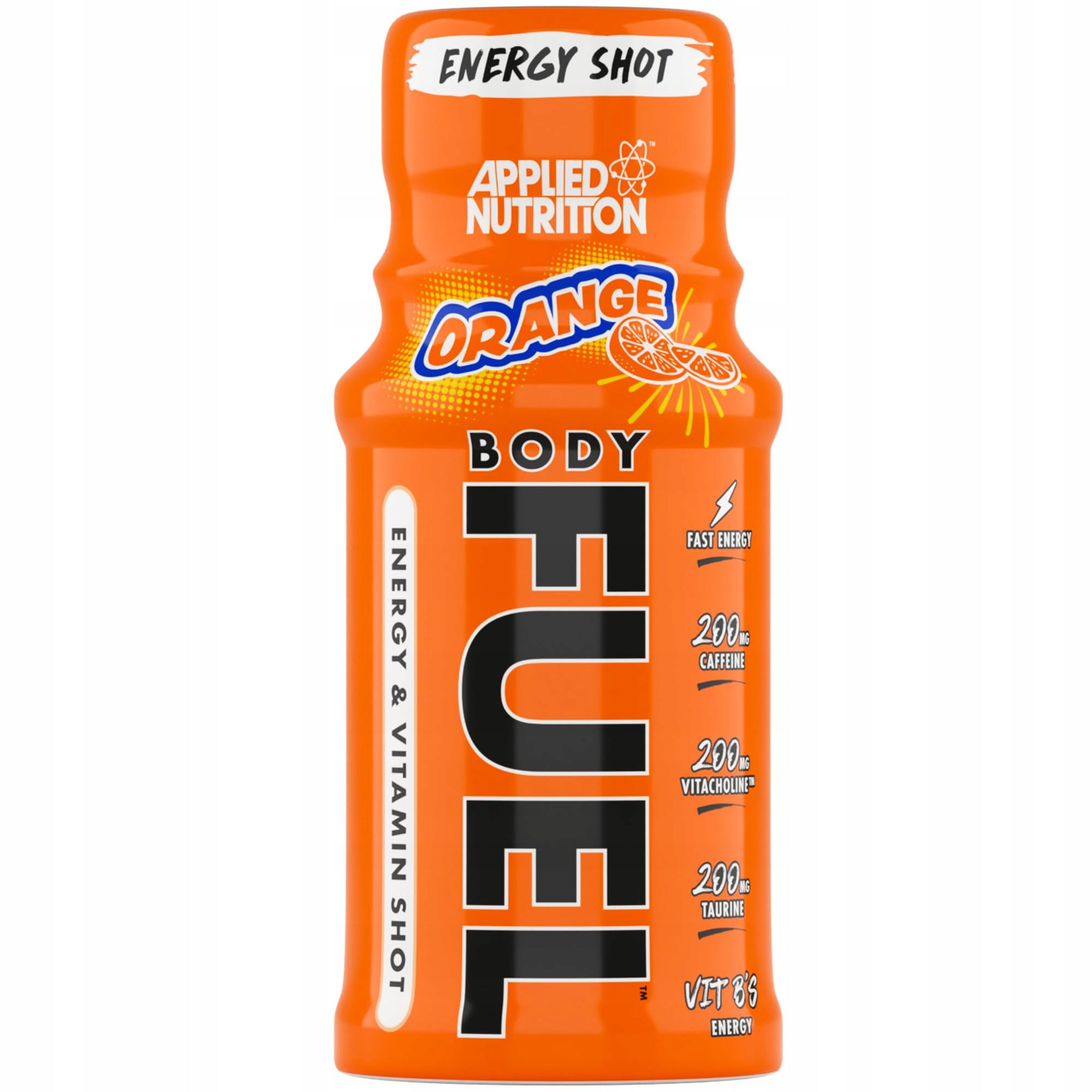 PRE-WORKOUT BODY FUEL SHOT CAFFEINE TAURINE ENERGY STIMULATION POWER 60ml Manufacturer code BODY FUEL