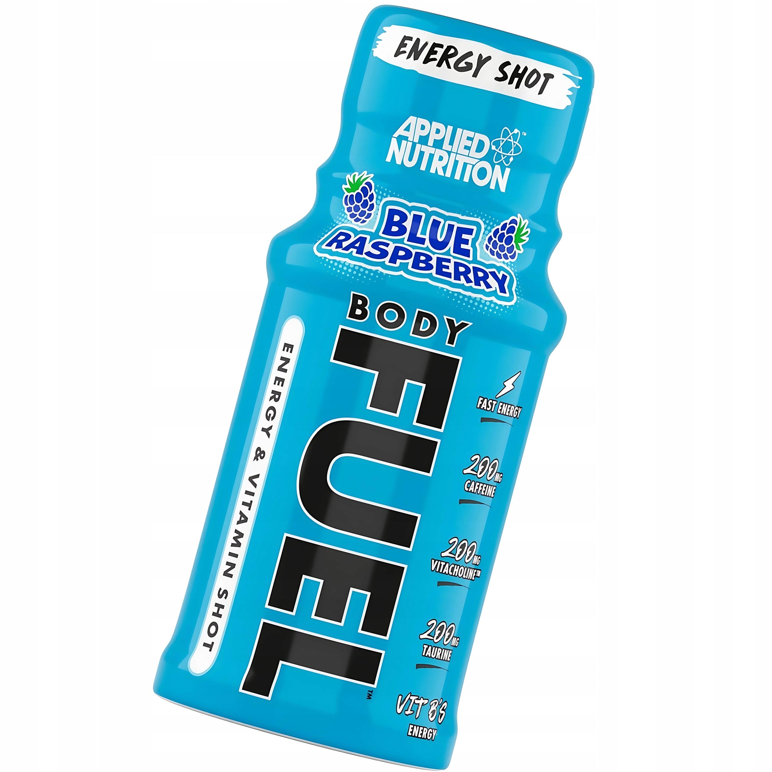 PRE-WORKOUT BODY FUEL SHOT CAFFEINE TAURINE ENERGY STIMULATION POWER 60ml