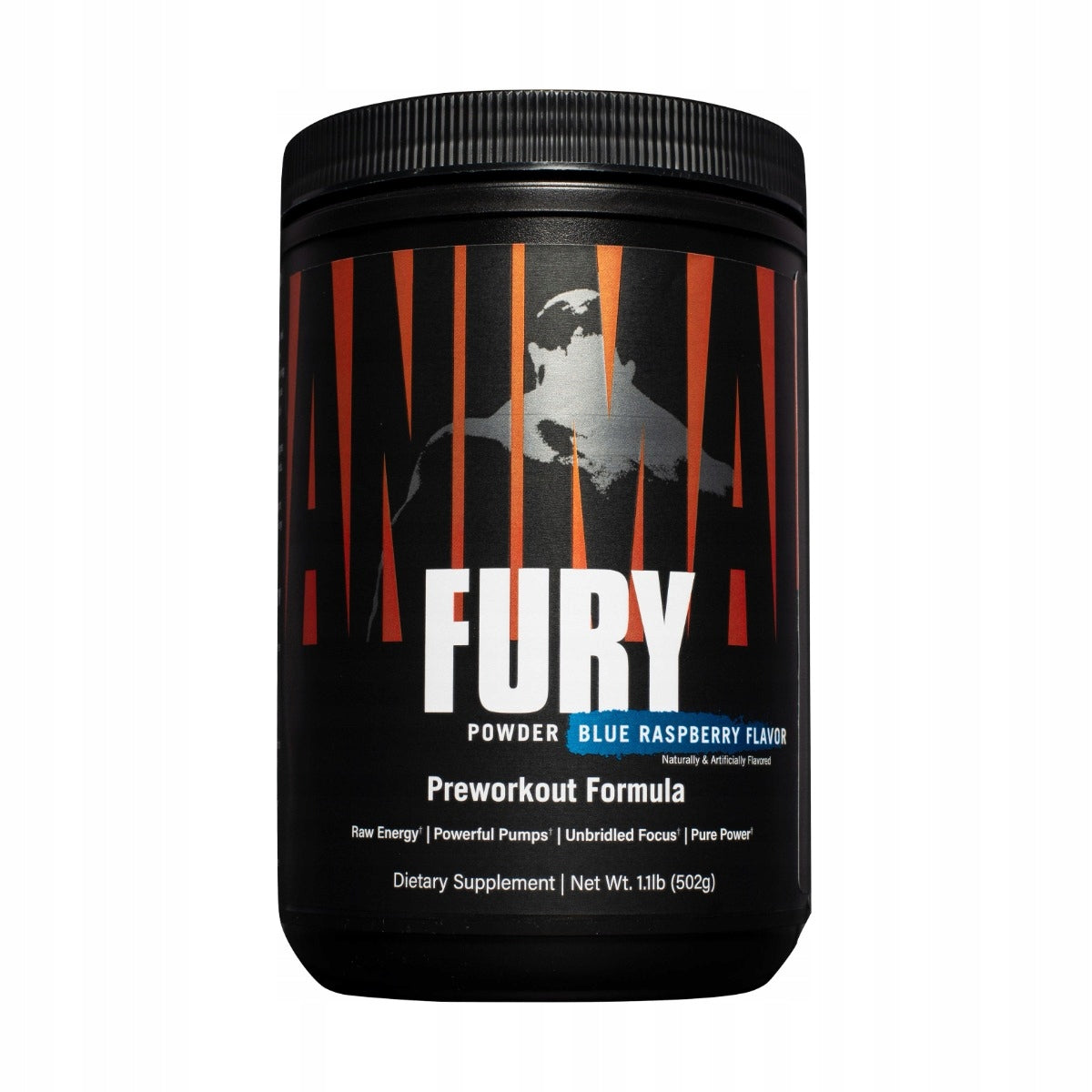 PRE-WORKOUT CONDITIONER POWDER PUMP ANIMAL FURY Universal 490g raspberry