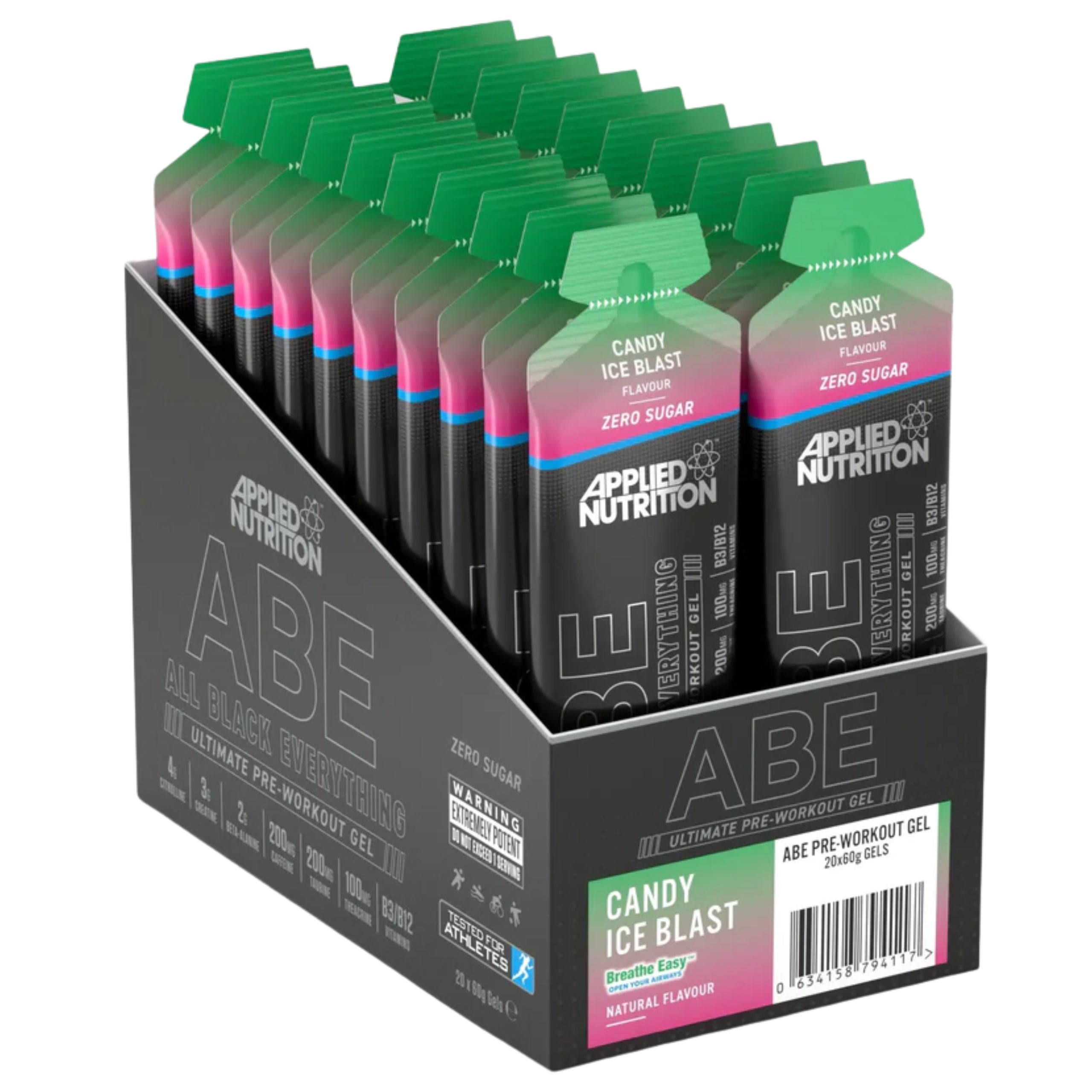 PRE-WORKOUT GEL APPLIED NUTRITION ABE CITRULLINE CAFFEINE 20X60ml