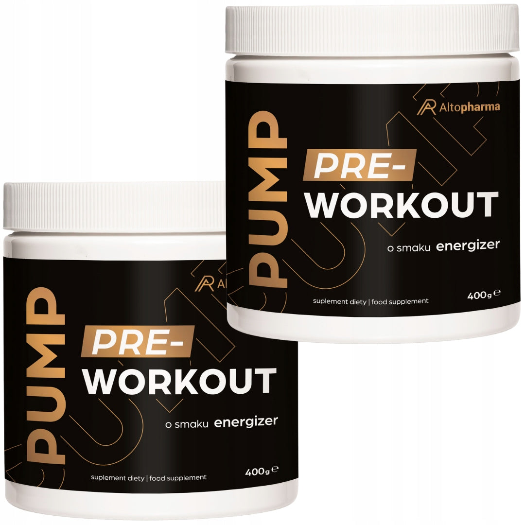 PRE-WORKOUT PUMP PRE-WORKOUT Pump Stimulation Strength Caffeine 800g