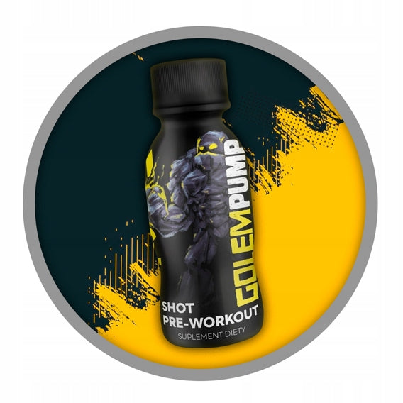 PRE-WORKOUT SHOT MIX OF FLAVORS 12x100ml GOLEM PUMP POSEIDON YAKUZA FERAL Expiration date at least six months from the date of purchase