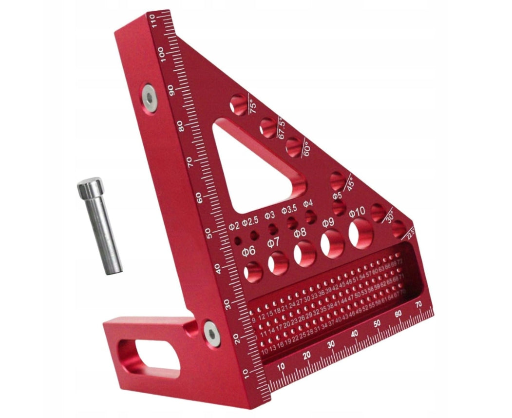 PRECISION ALUMINIUM JOINERY ANGLE FOR WOOD MEASUREMENT AND MARKING