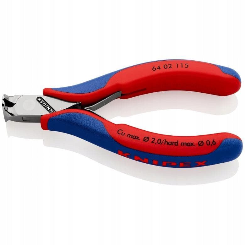 PRECISION CUTTING PLIERS FOR ELECTRONICS 64 02 115 KNIPEX Kind end pliers