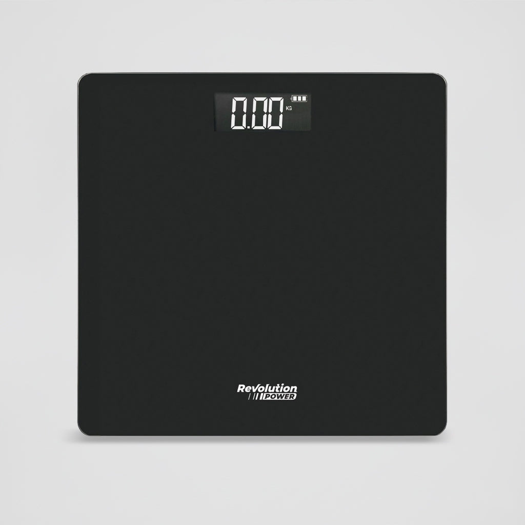 PRECISION ELECTRONIC BATHROOM SCALE 180KG GLASS BLACK SLIM LCD Packaging status original