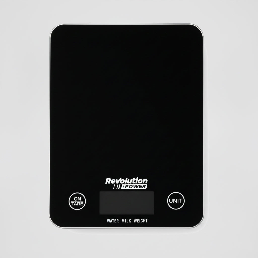 PRECISION ELECTRONIC KITCHEN SCALE 1 g - 5 kg GLASS BLACK JEWELERY Maximum load 5 kg