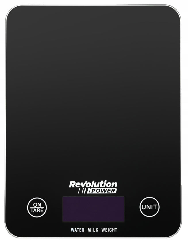 PRECISION ELECTRONIC KITCHEN SCALE 1 g - 5 kg GLASS BLACK JEWELERY